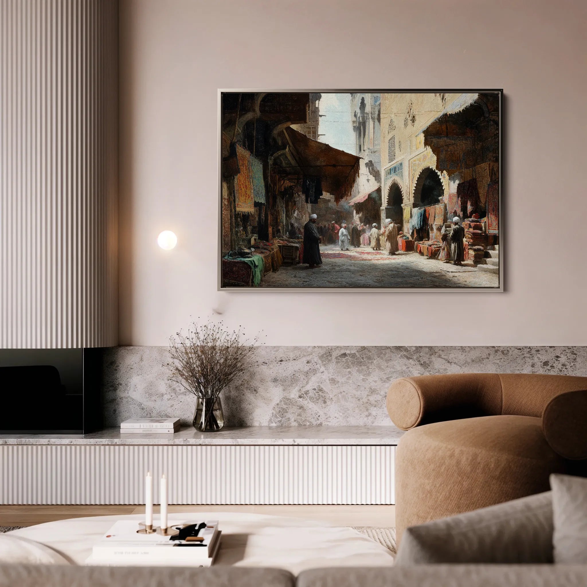 Orientalist 041 Canvas Art 60 x 40 cm / Black