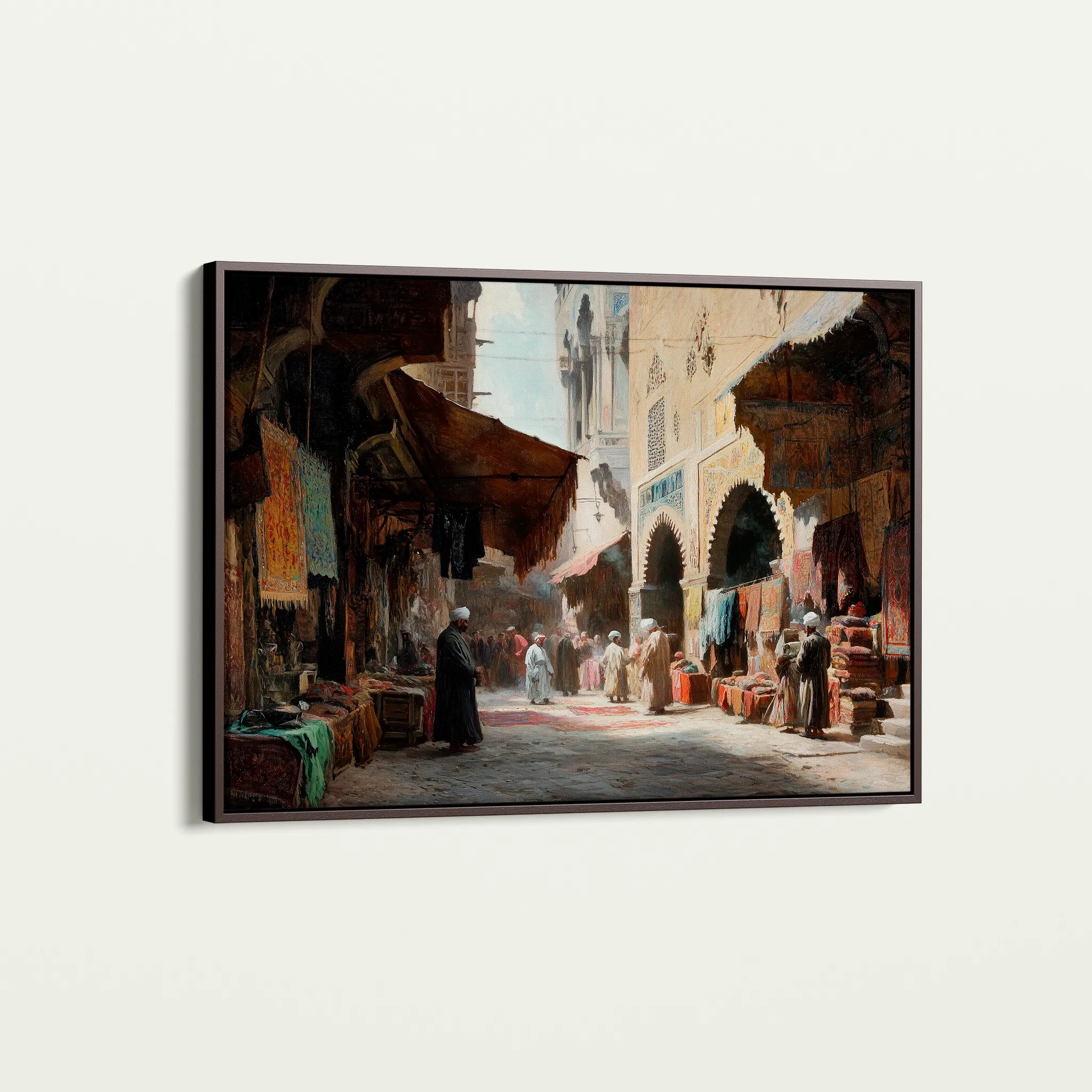 Orientalist 041 Canvas Art 60 x 40 cm / Black