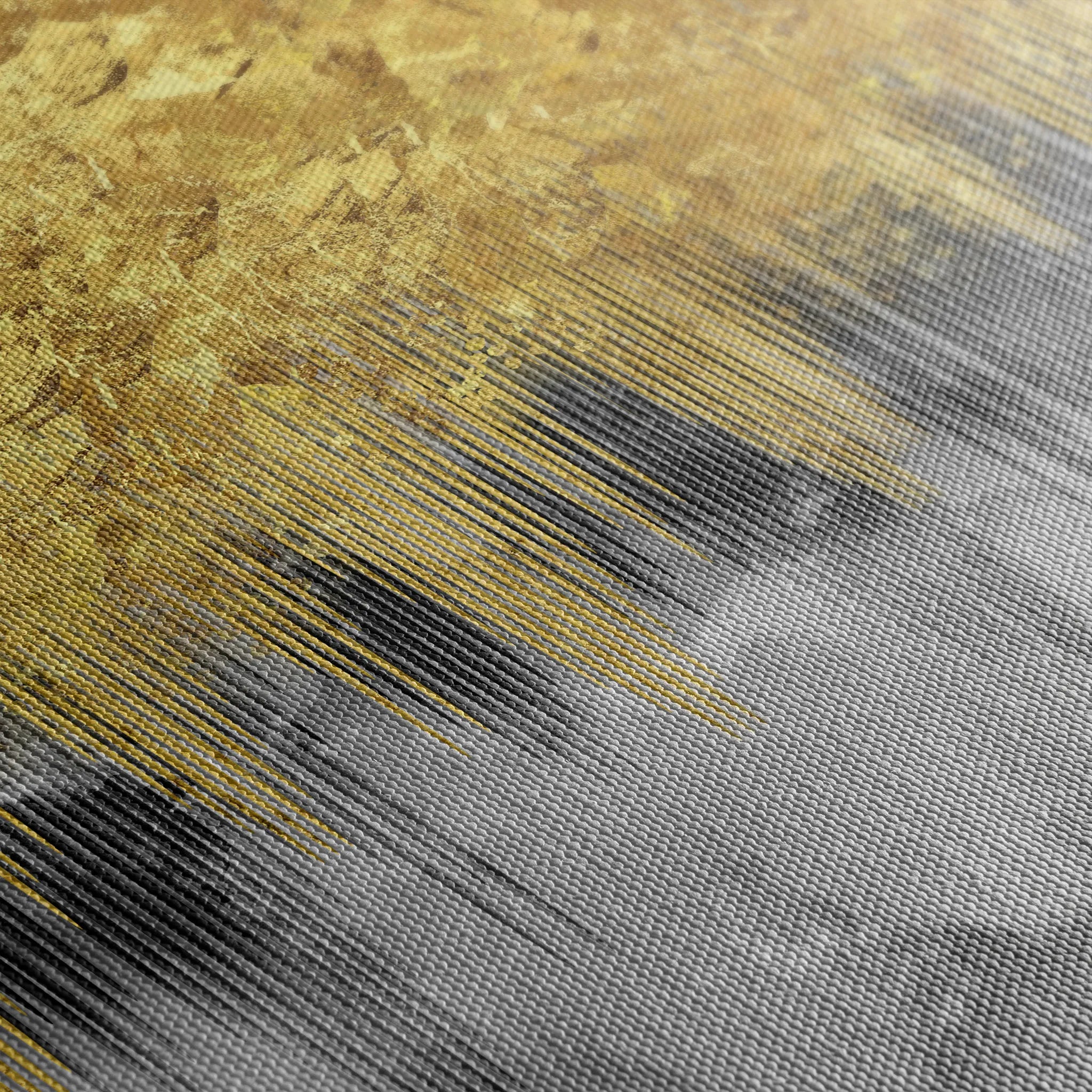 Abstract 042 Canvas Art 60 x 40 cm / Black