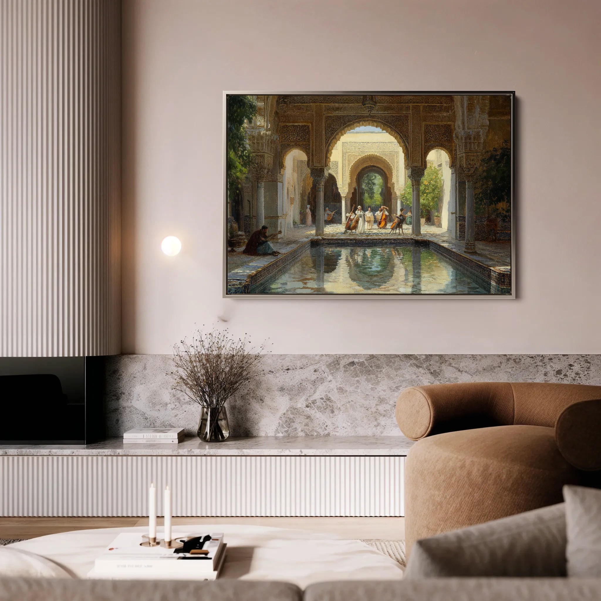Orientalist 042 Canvas Art 60 x 40 cm / Black