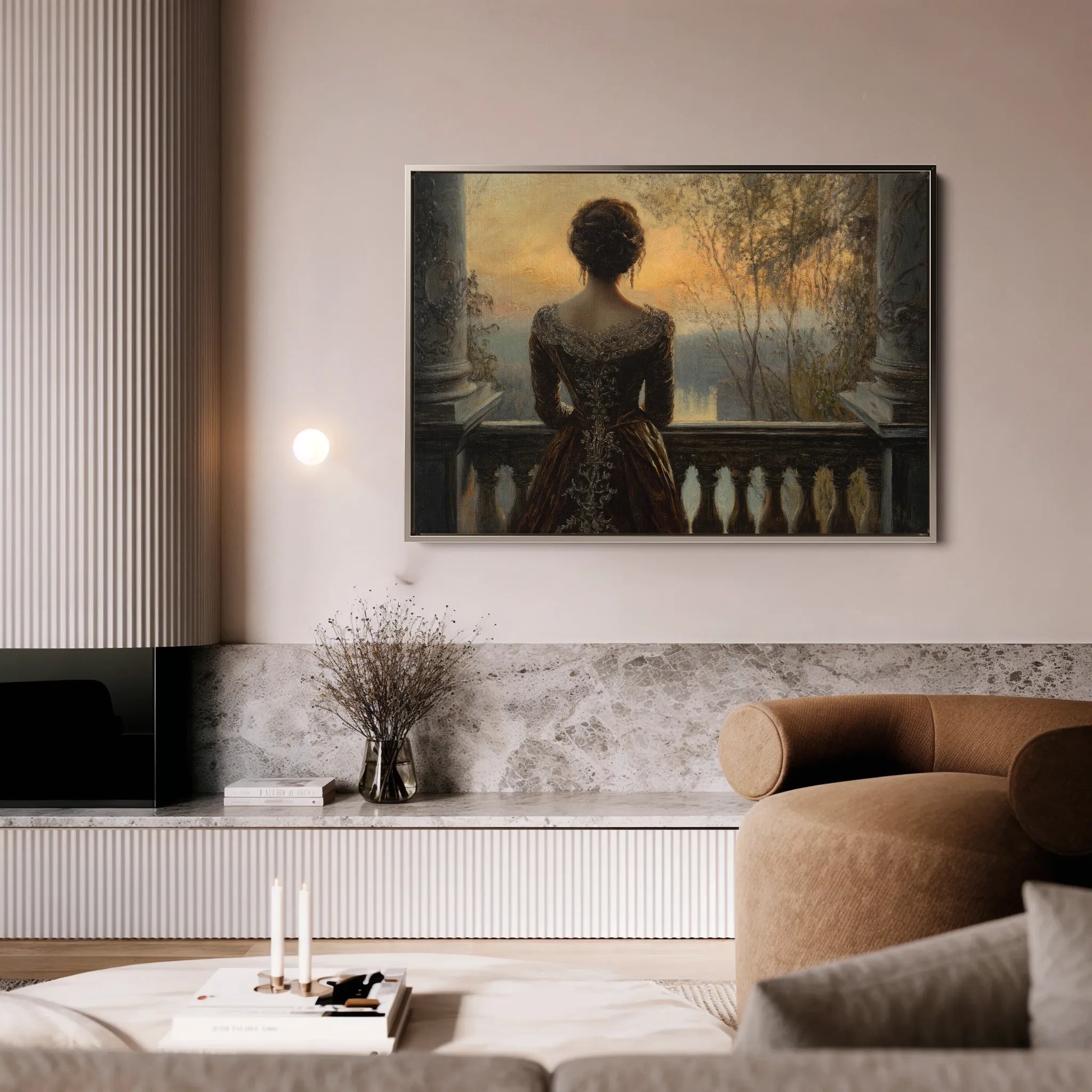 Classic 044 Canvas Art 60 x 40 cm / Black