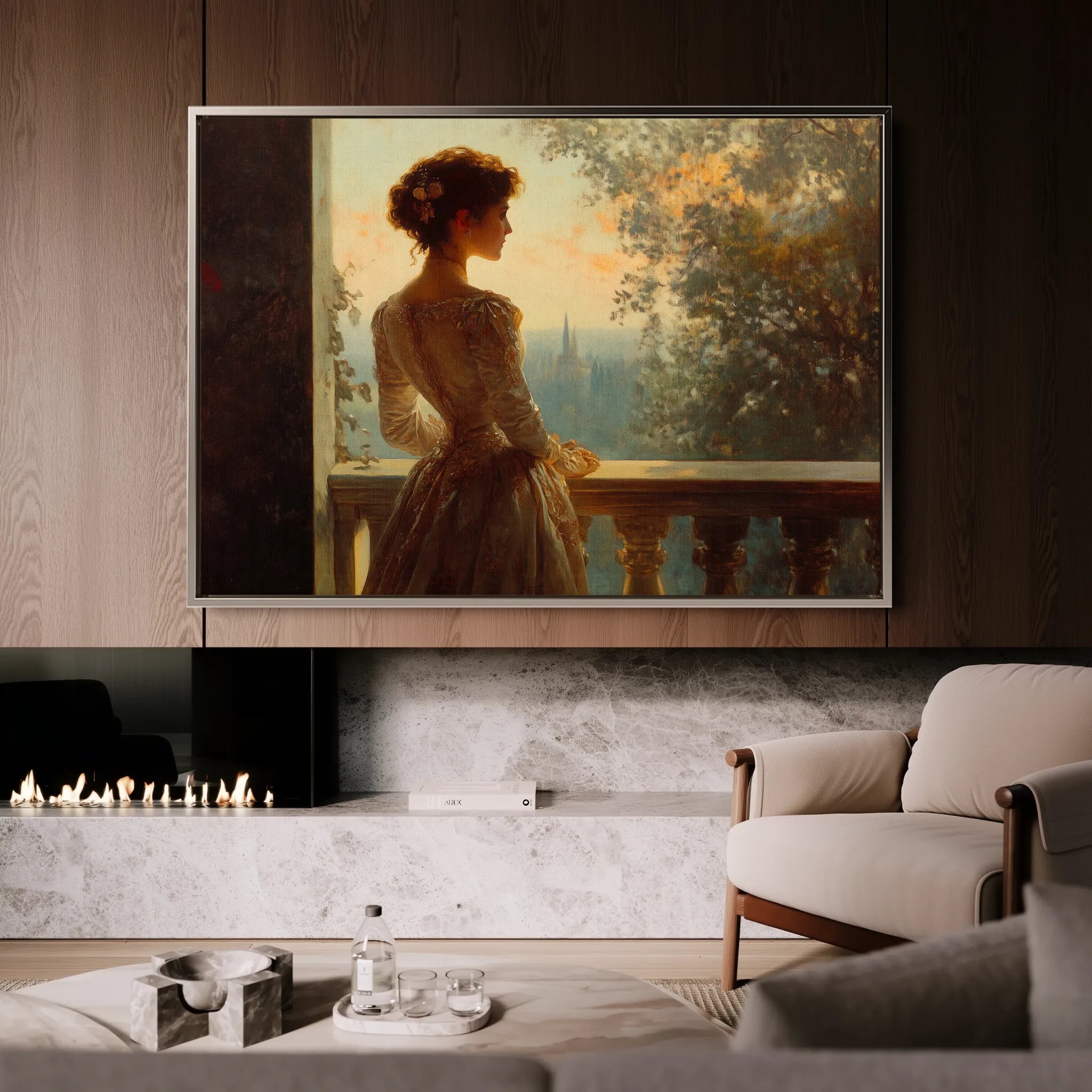 Classic 045 Canvas Art 60 x 40 cm / Black