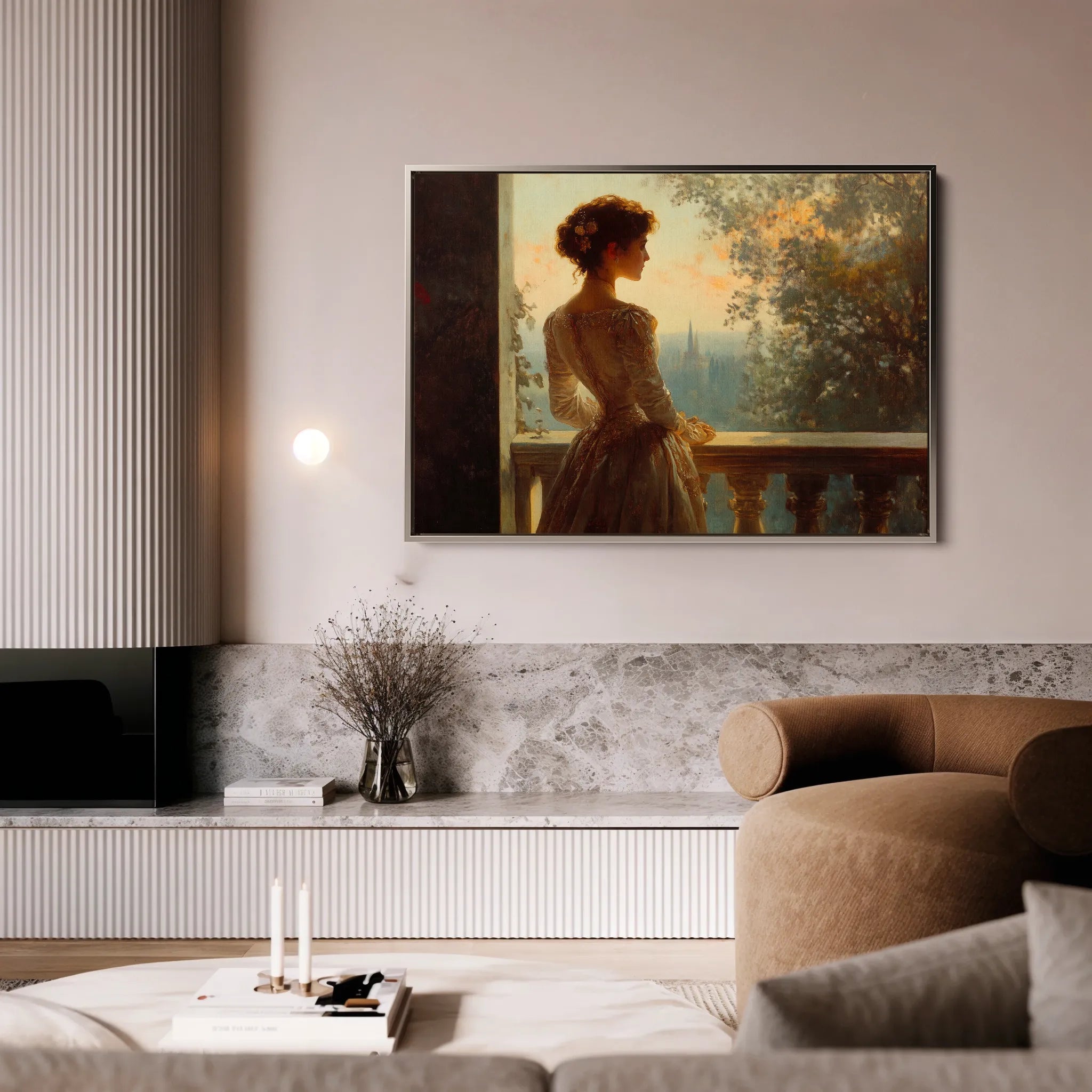 Classic 045 Canvas Art 60 x 40 cm / Black