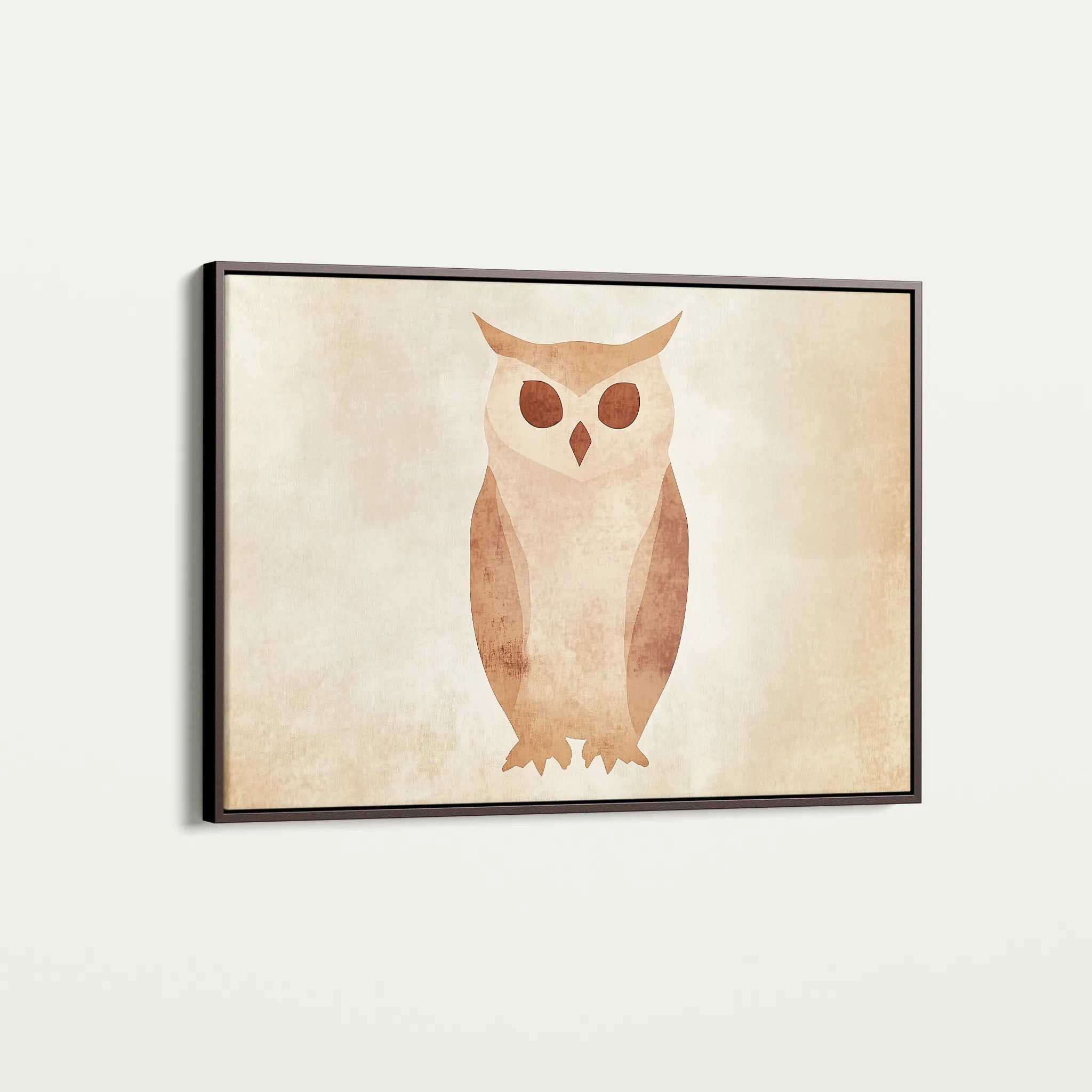 Animals 047 Canvas Art 60 x 40 cm / Black