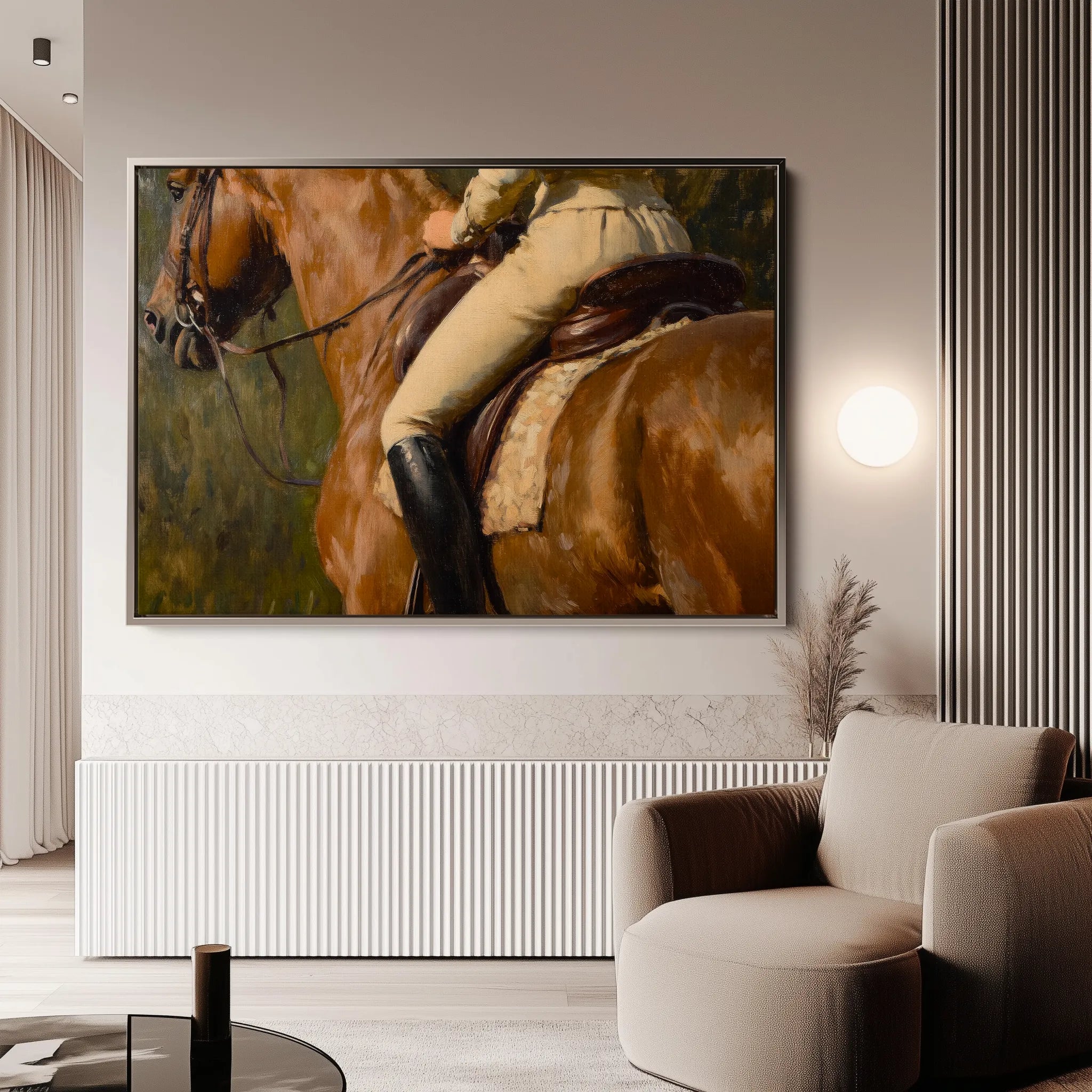 Classic 047 Canvas Art 60 x 40 cm / Black