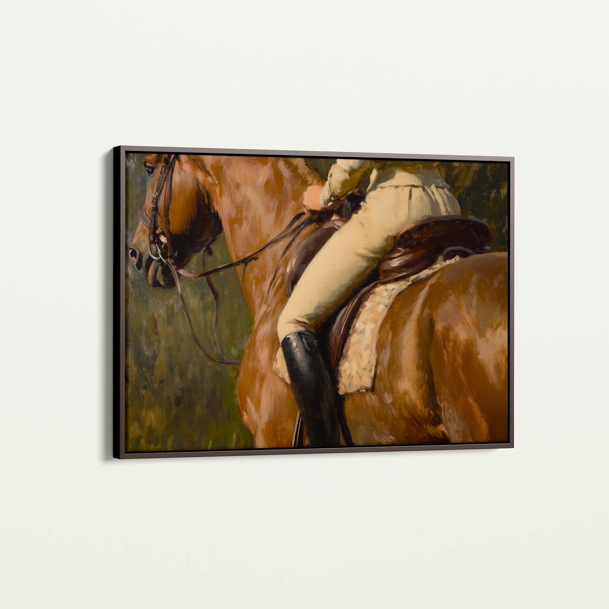 Classic 047 Canvas Art 60 x 40 cm / Black