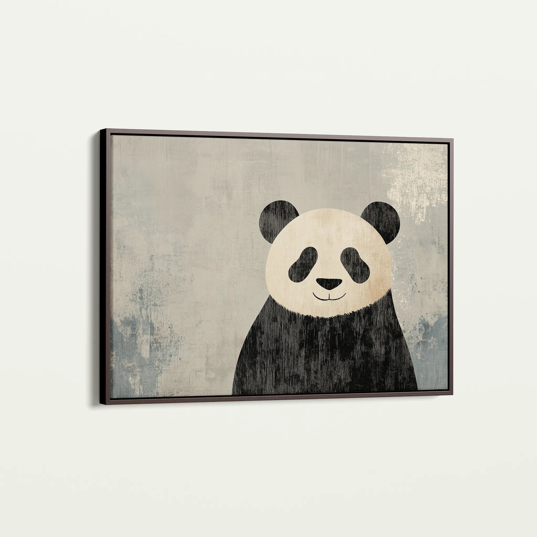 Animals 048 Canvas Art 60 x 40 cm / Black