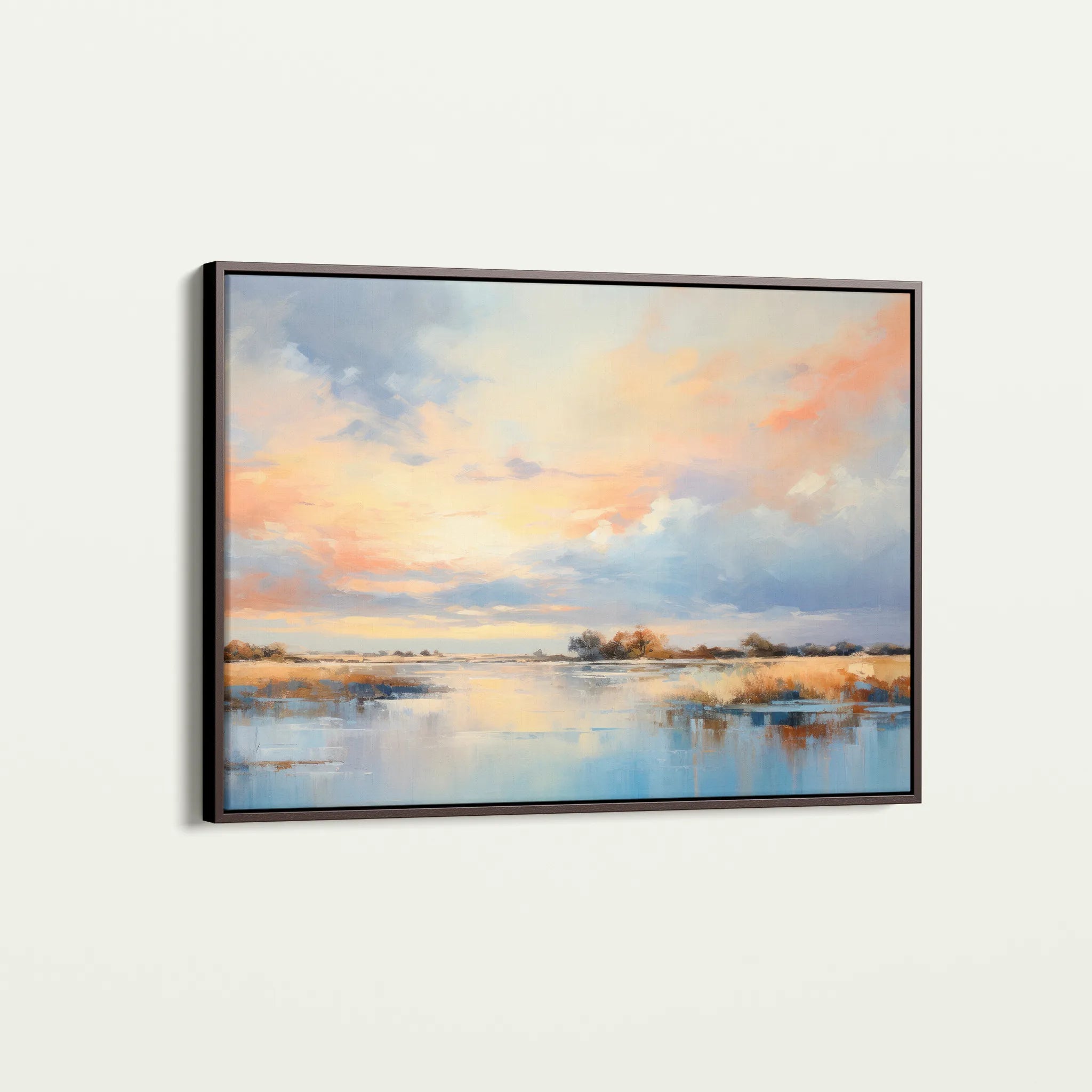 Abstract 048 Canvas Art 60 x 40 cm / Black