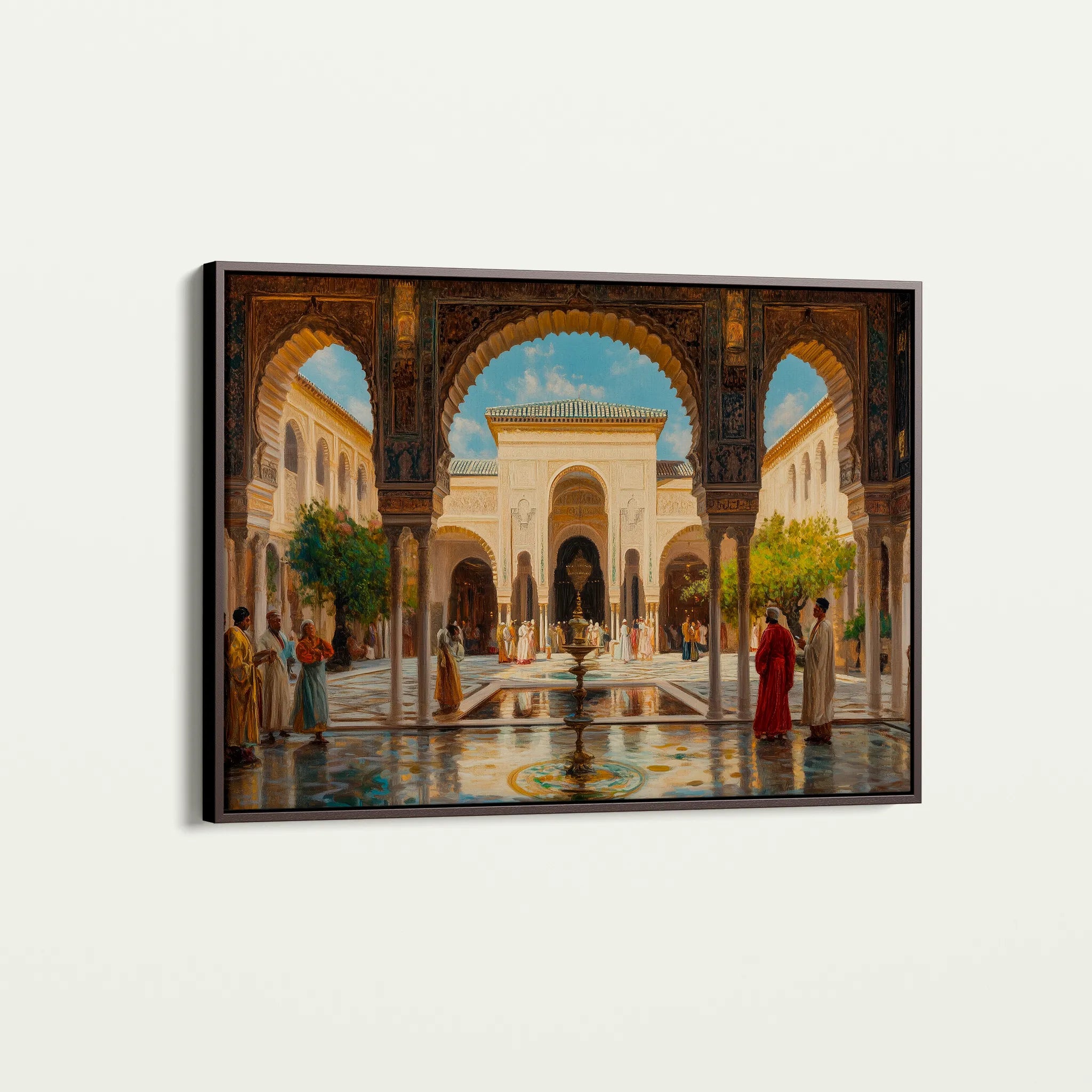 Orientalist 048 Canvas Art 60 x 40 cm / Black