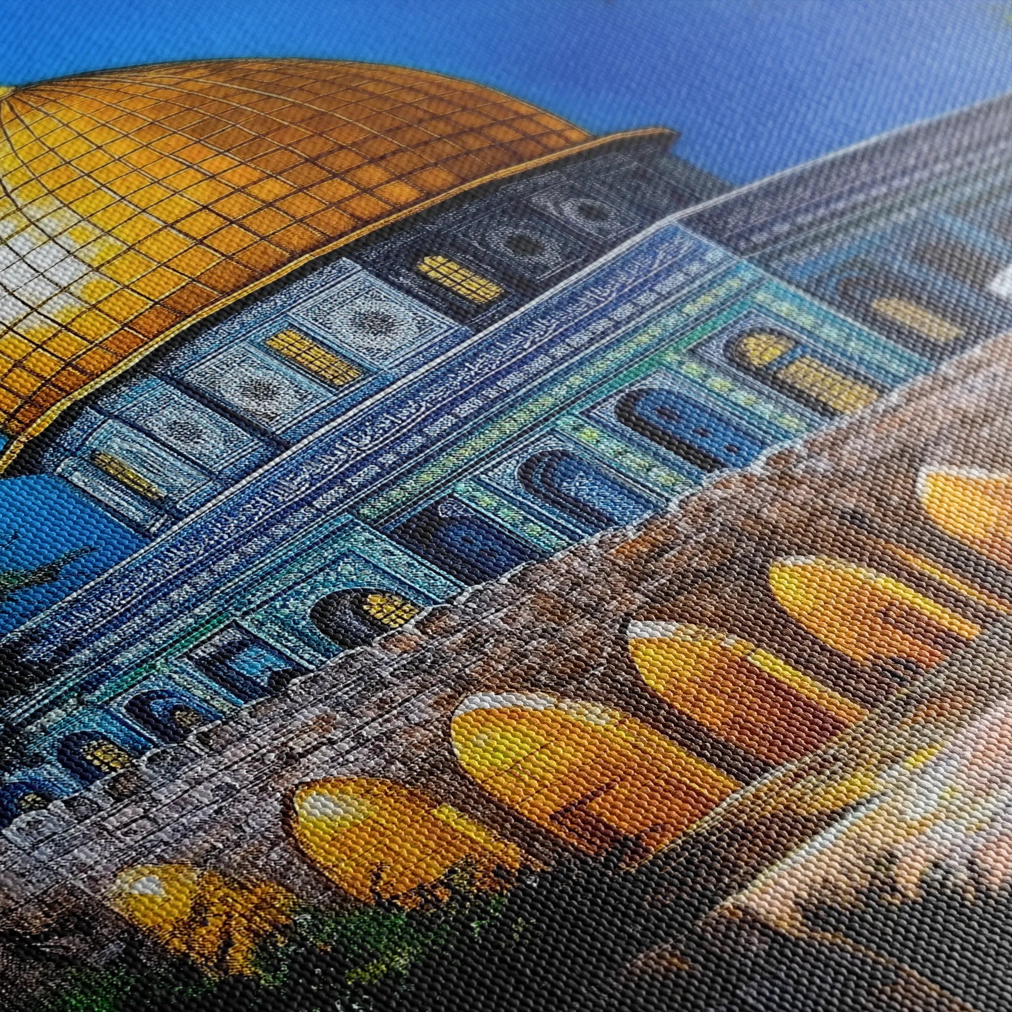 Palestine 048 Canvas Art 60 x 40 cm / Black