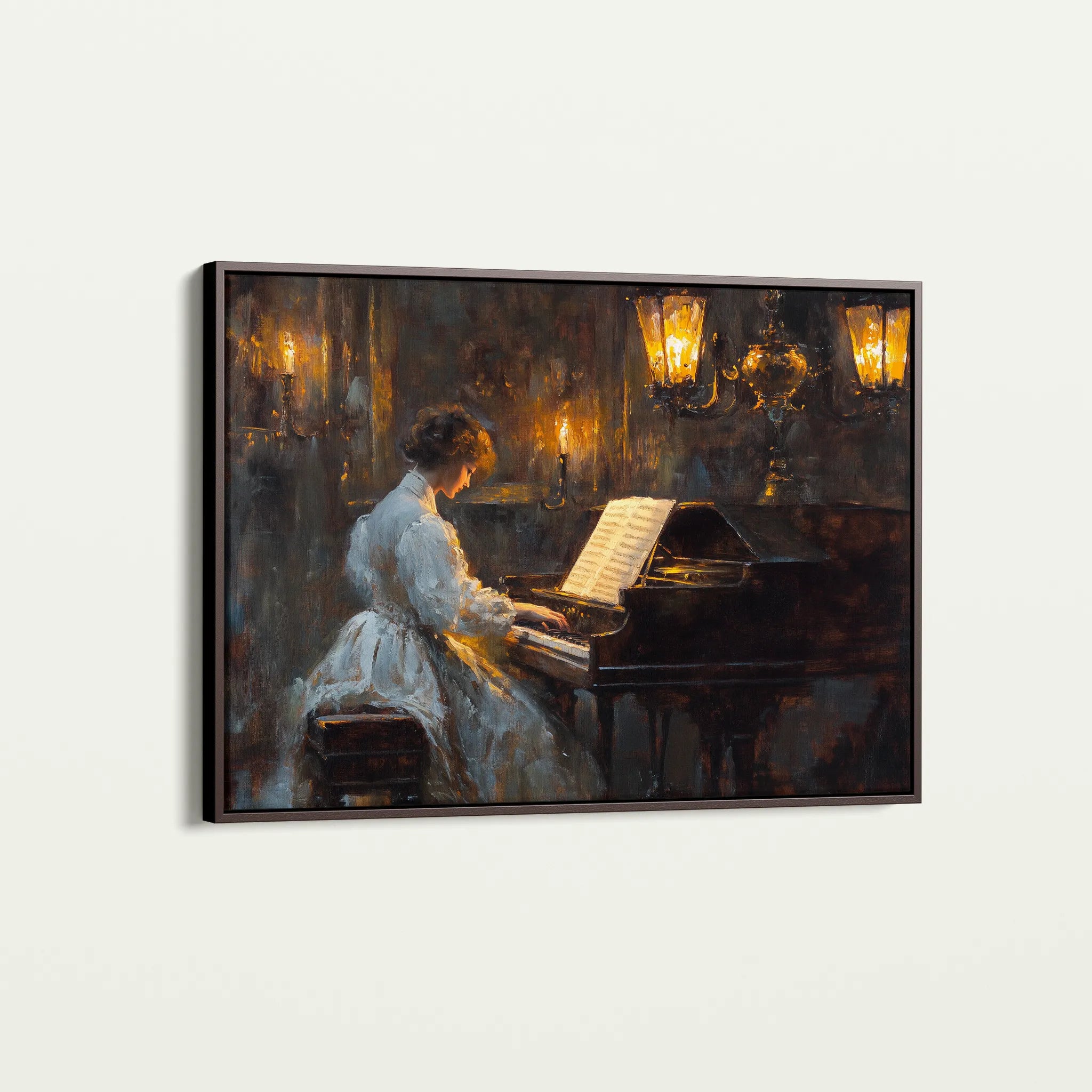 Classic 049 Canvas Art 60 x 40 cm / Black