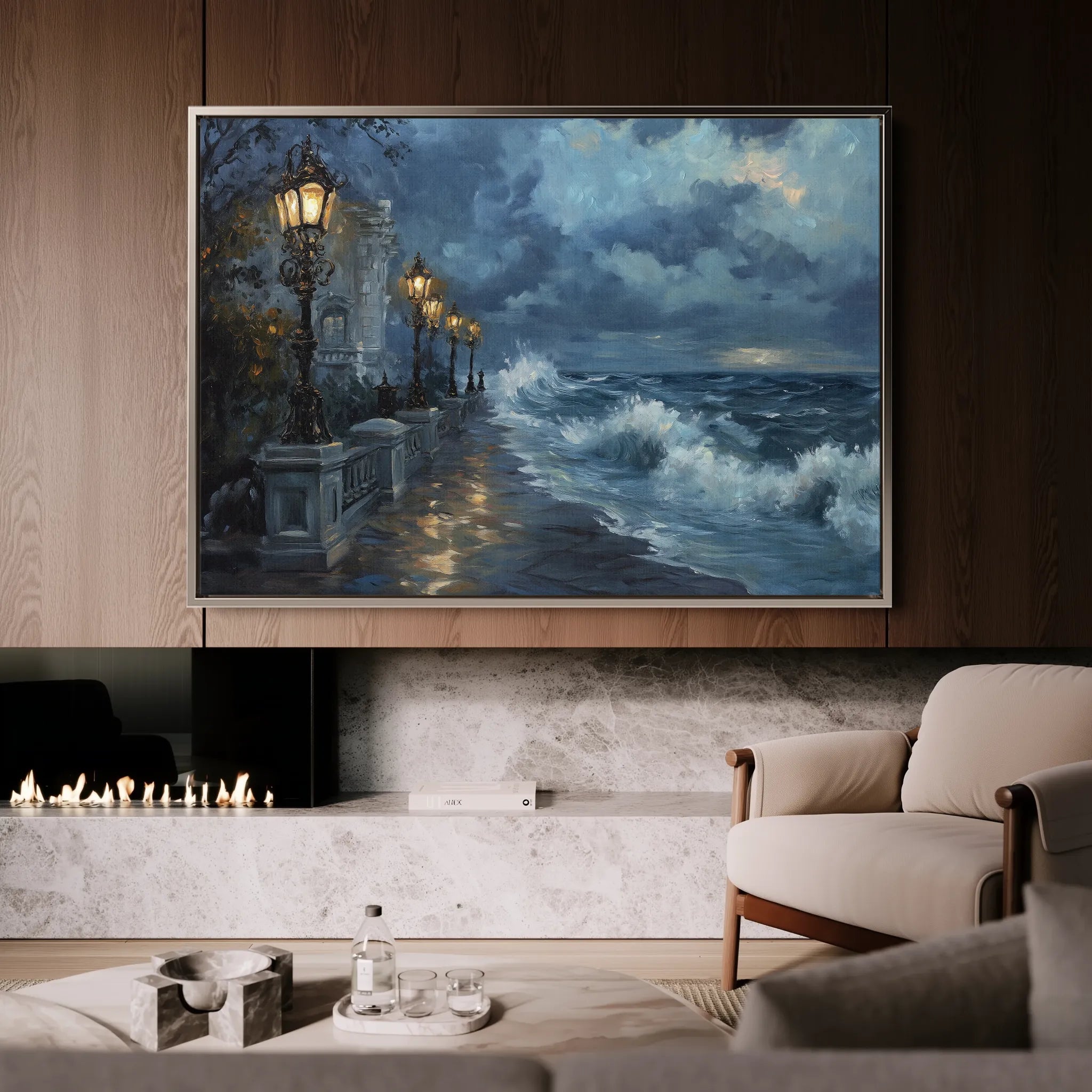 Classic 050 Canvas Art 60 x 40 cm / Black