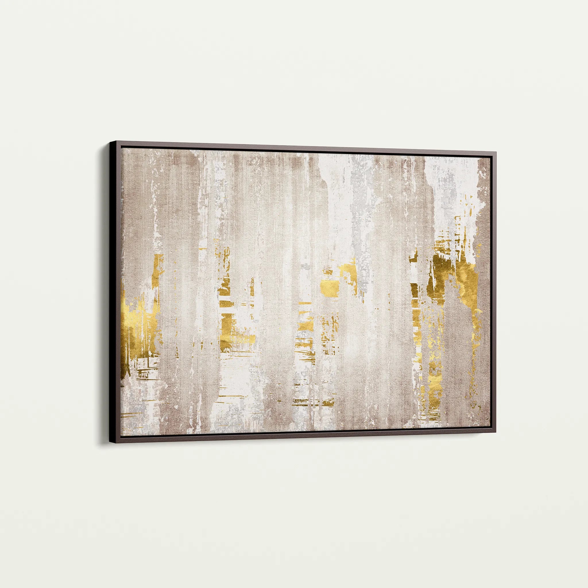 Abstract 051 Canvas Art 60 x 40 cm / Black