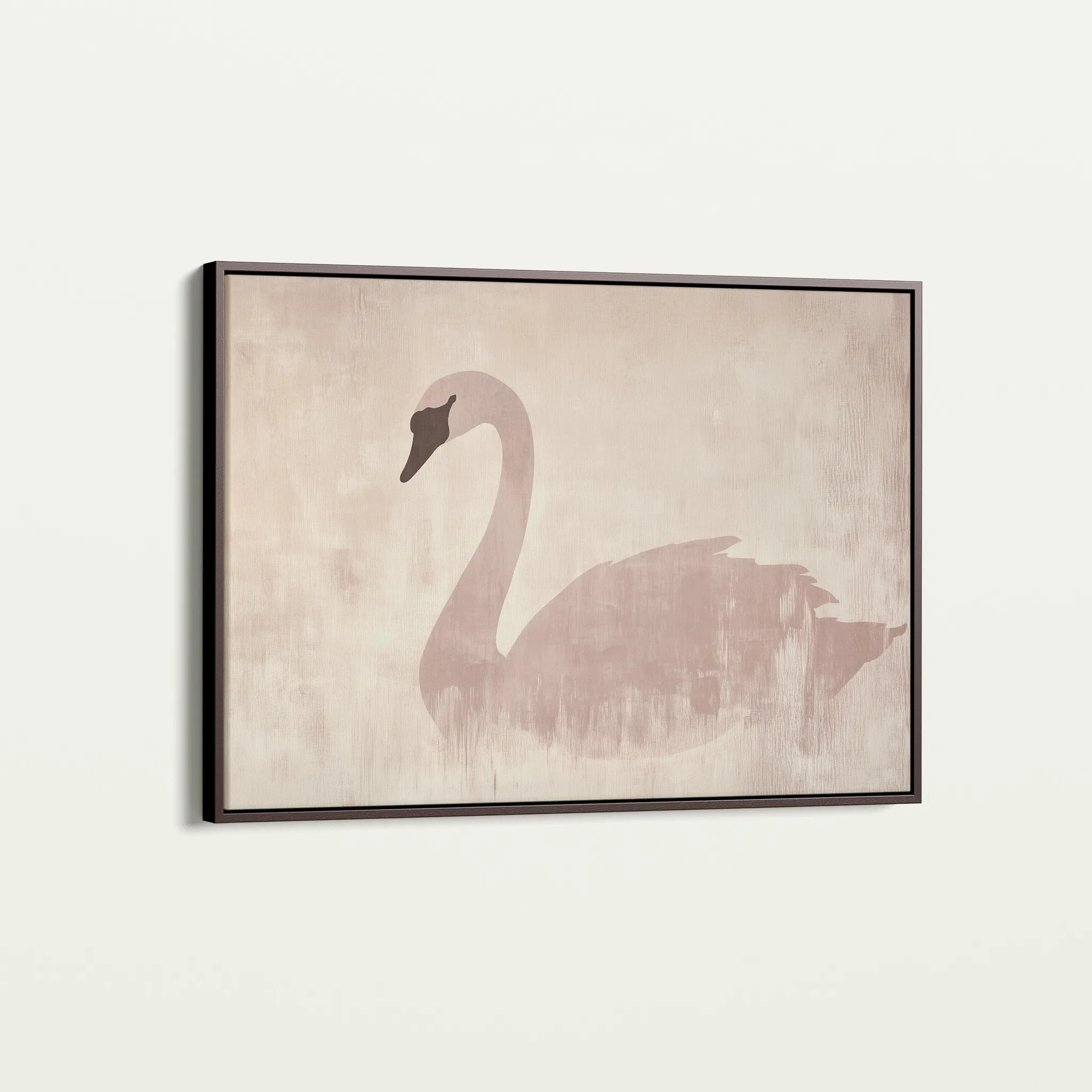Animals 052 Canvas Art 60 x 40 cm / Black
