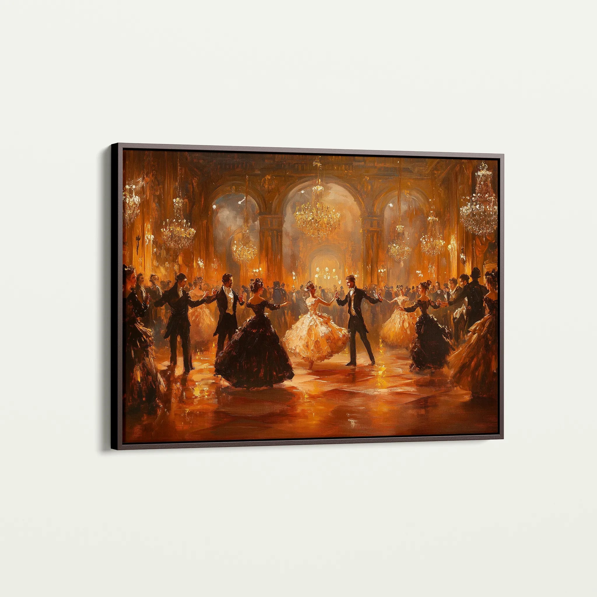 Classic 052 Canvas Art 60 x 40 cm / Black