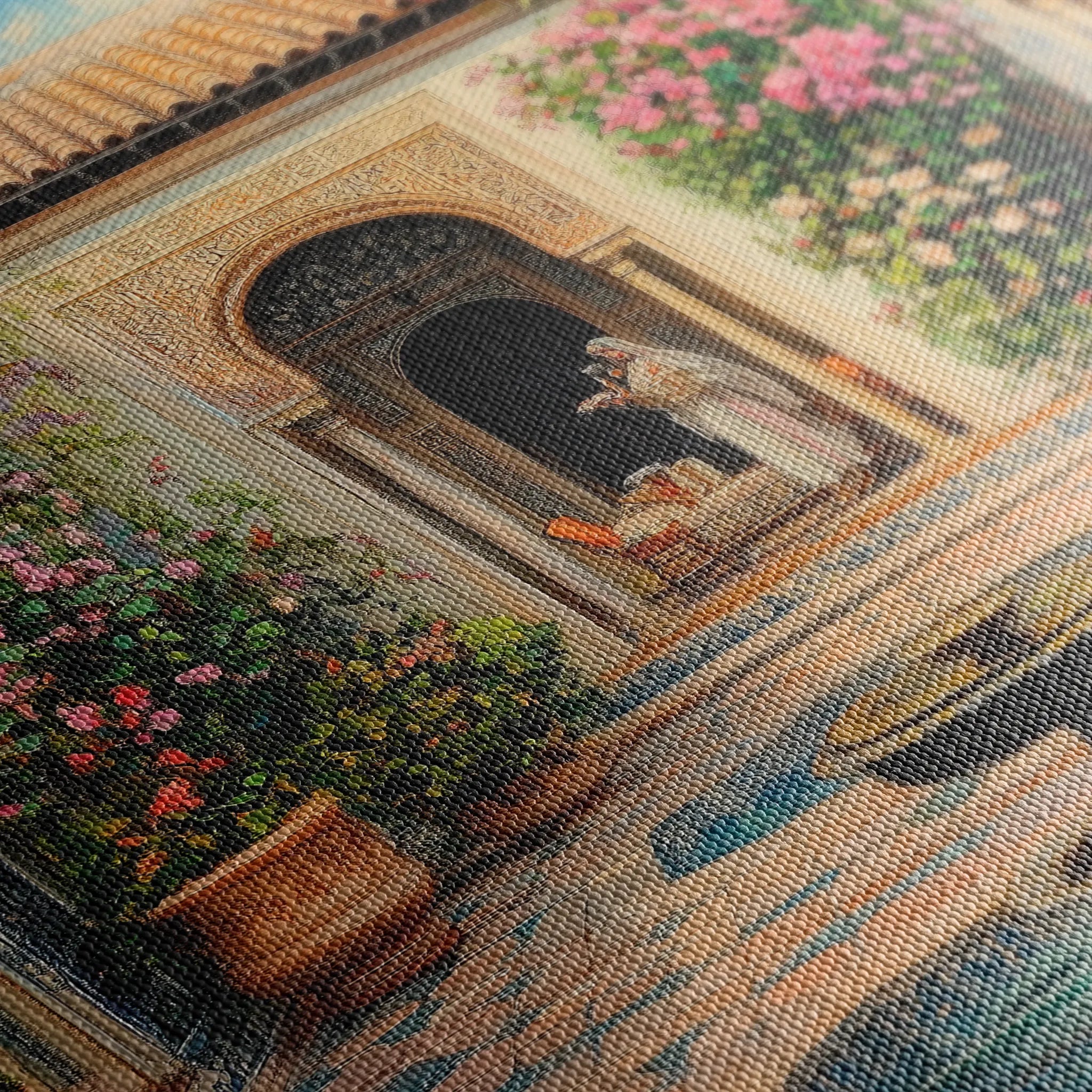 Orientalist 055 Canvas Art 60 x 40 cm / Black