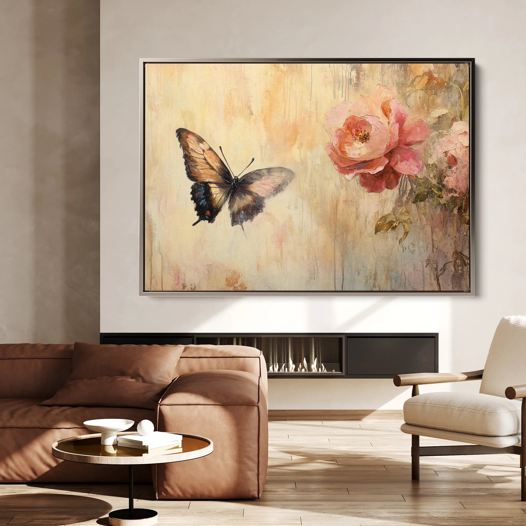 Animals 057 Canvas Art 60 x 40 cm / Black