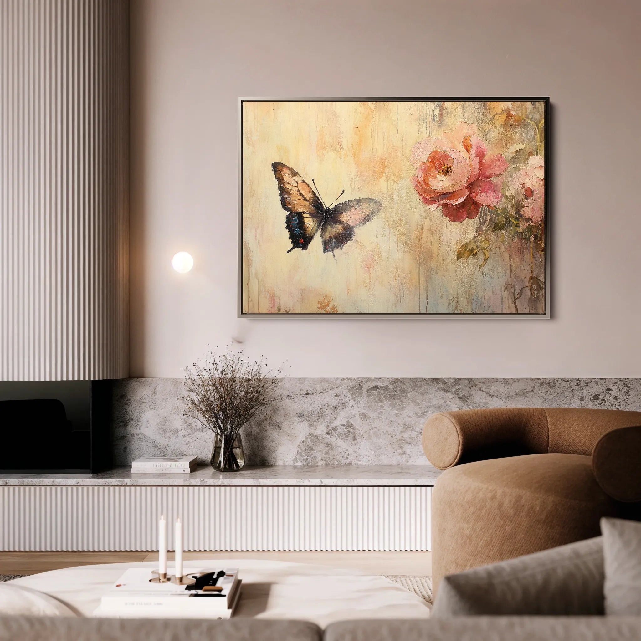 Animals 057 Canvas Art 60 x 40 cm / Black