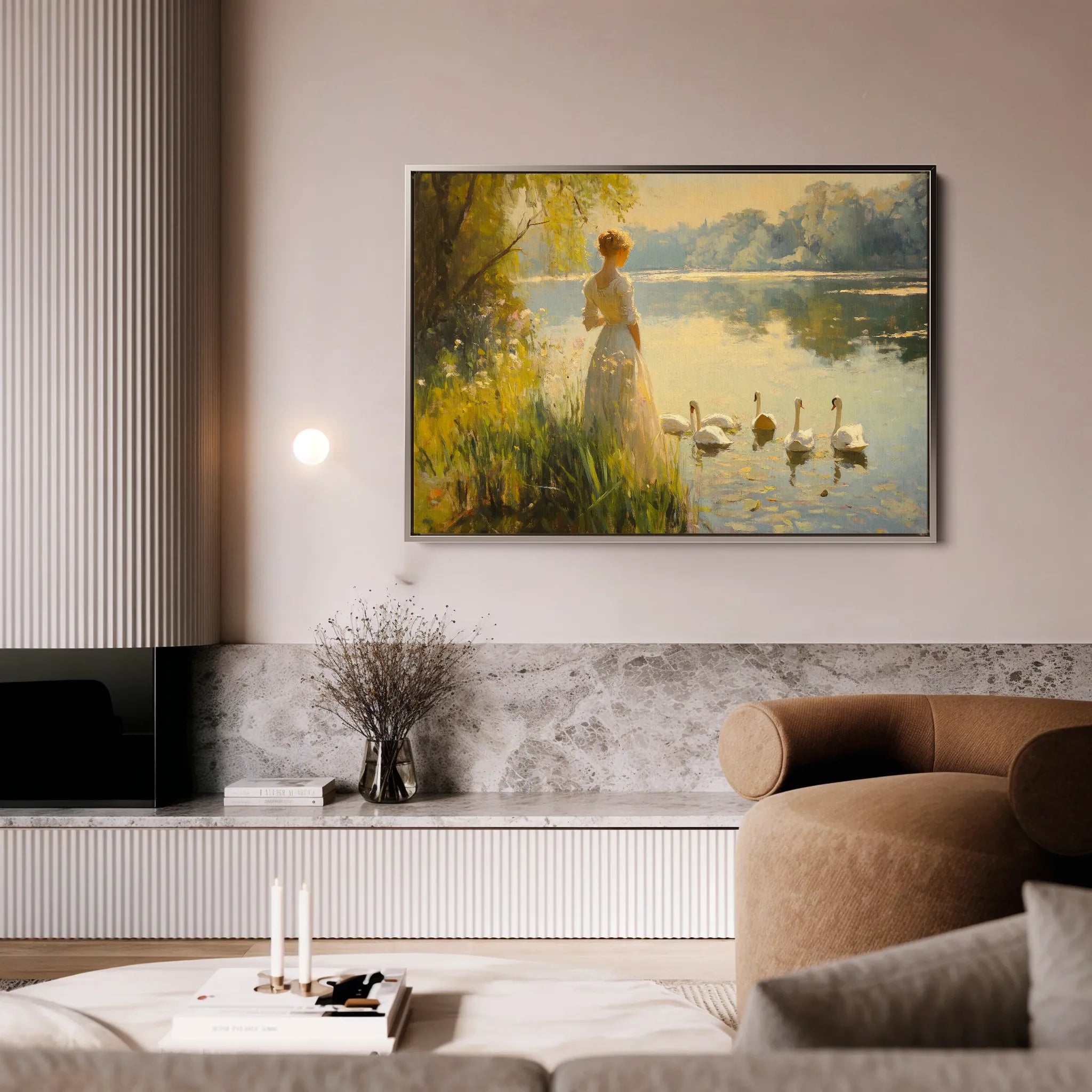 Classic 057 Canvas Art 60 x 40 cm / Black