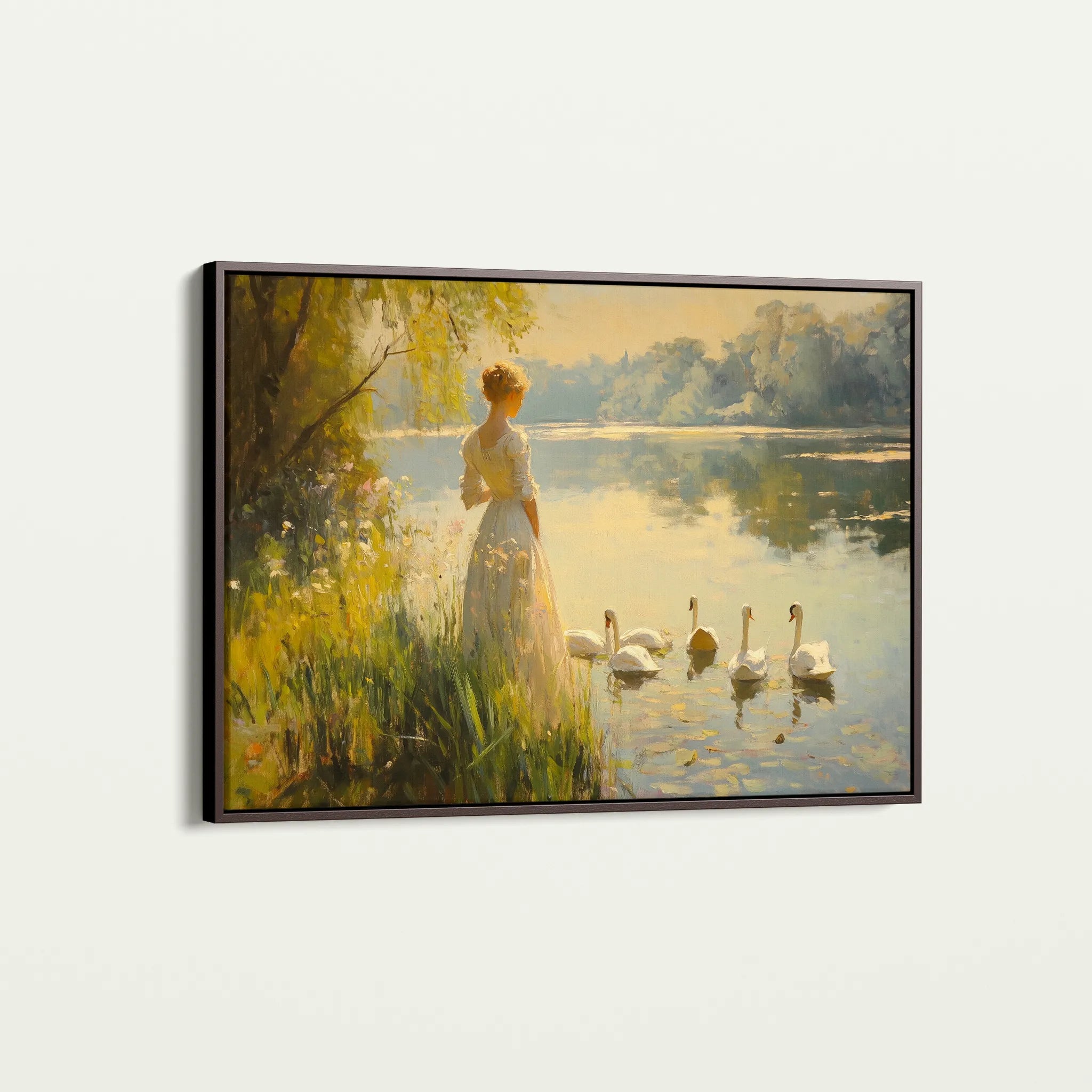 Classic 057 Canvas Art 60 x 40 cm / Black