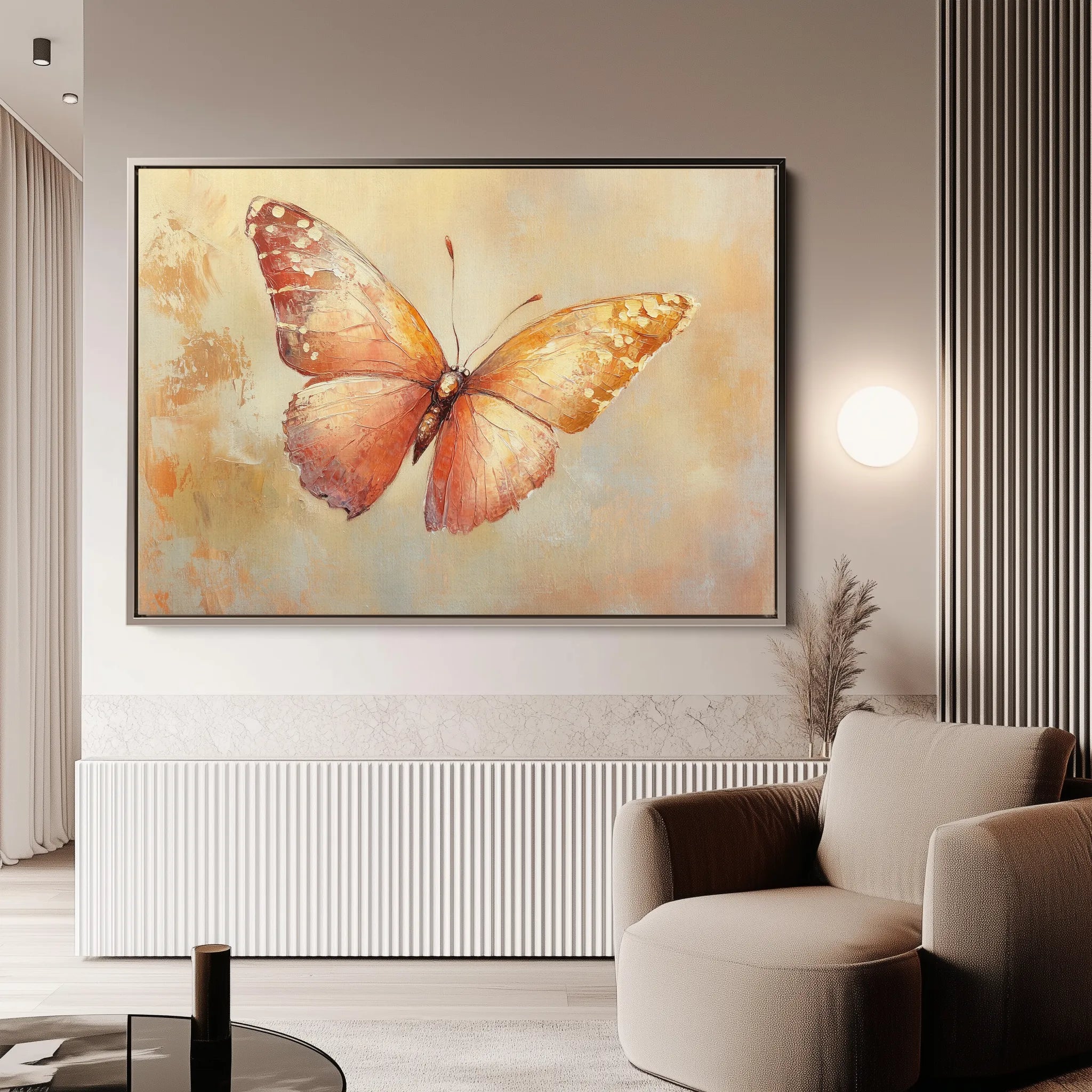 Animals 058 Canvas Art 60 x 40 cm / Black