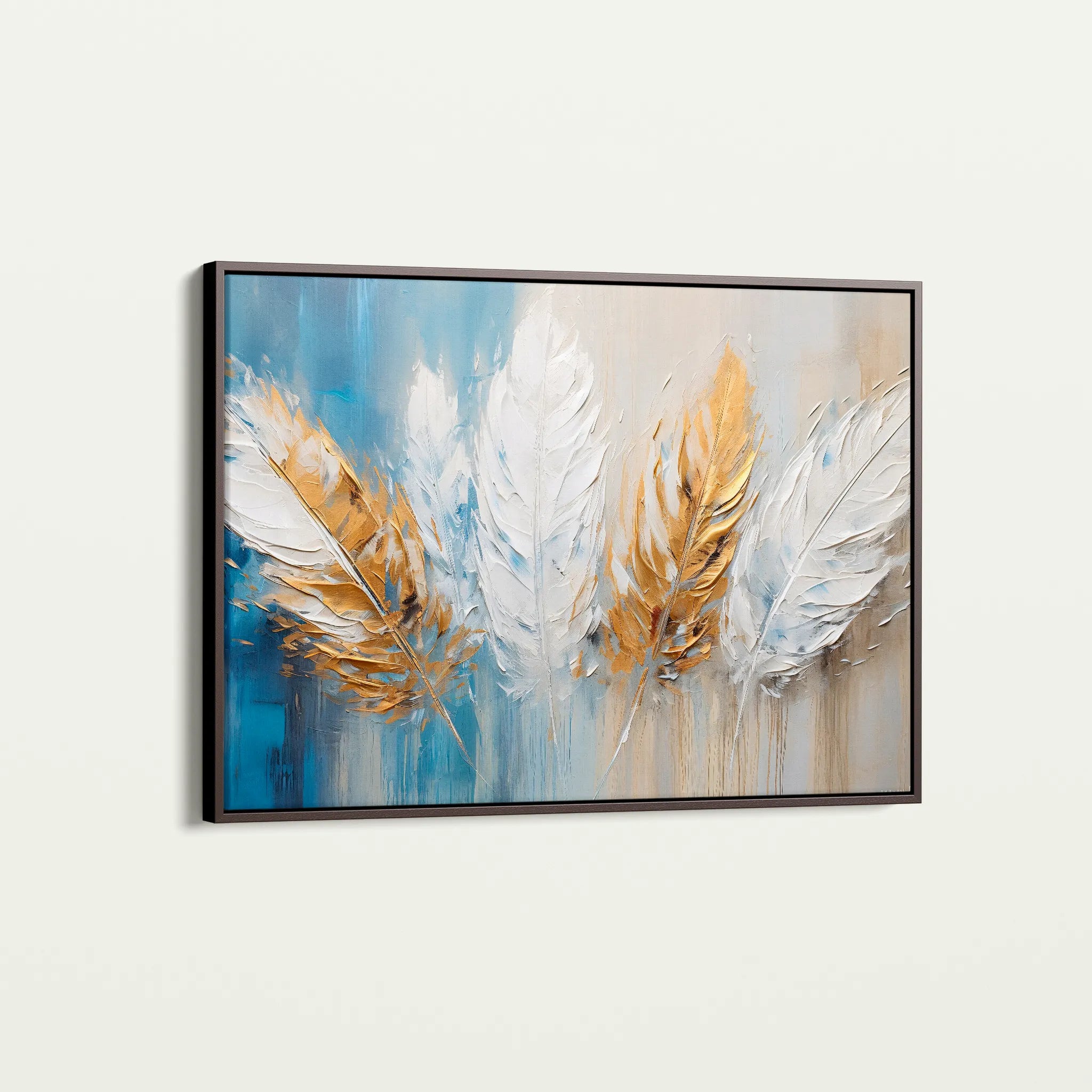 Abstract 058 Canvas Art 60 x 40 cm / Black