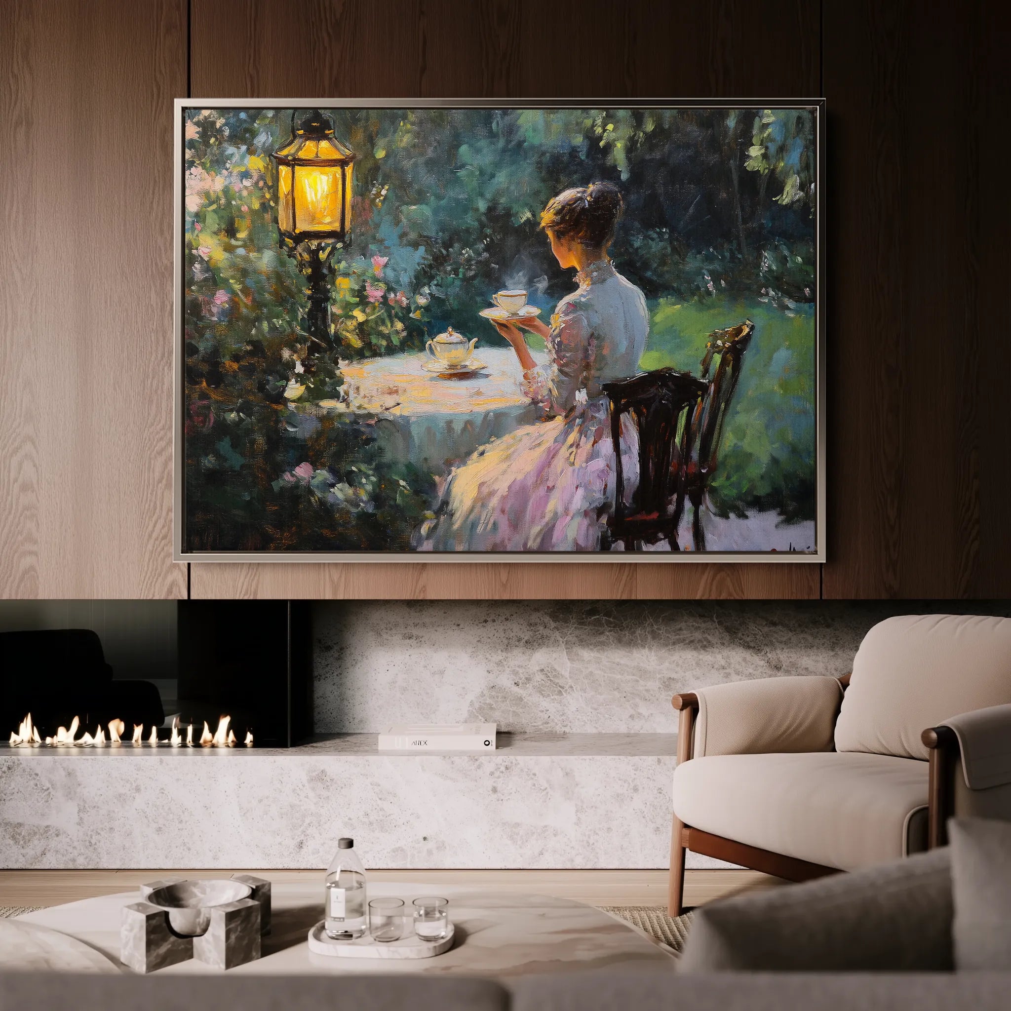 Classic 059 Canvas Art 60 x 40 cm / Black