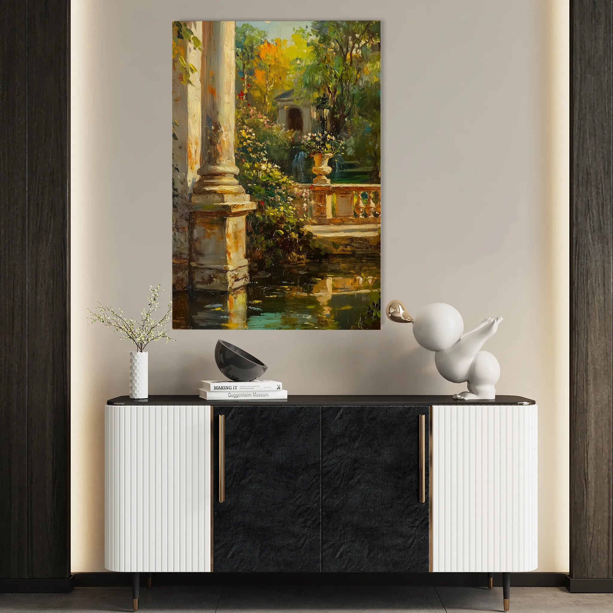 Classic 060 Canvas Art 60 x 40 cm / Black