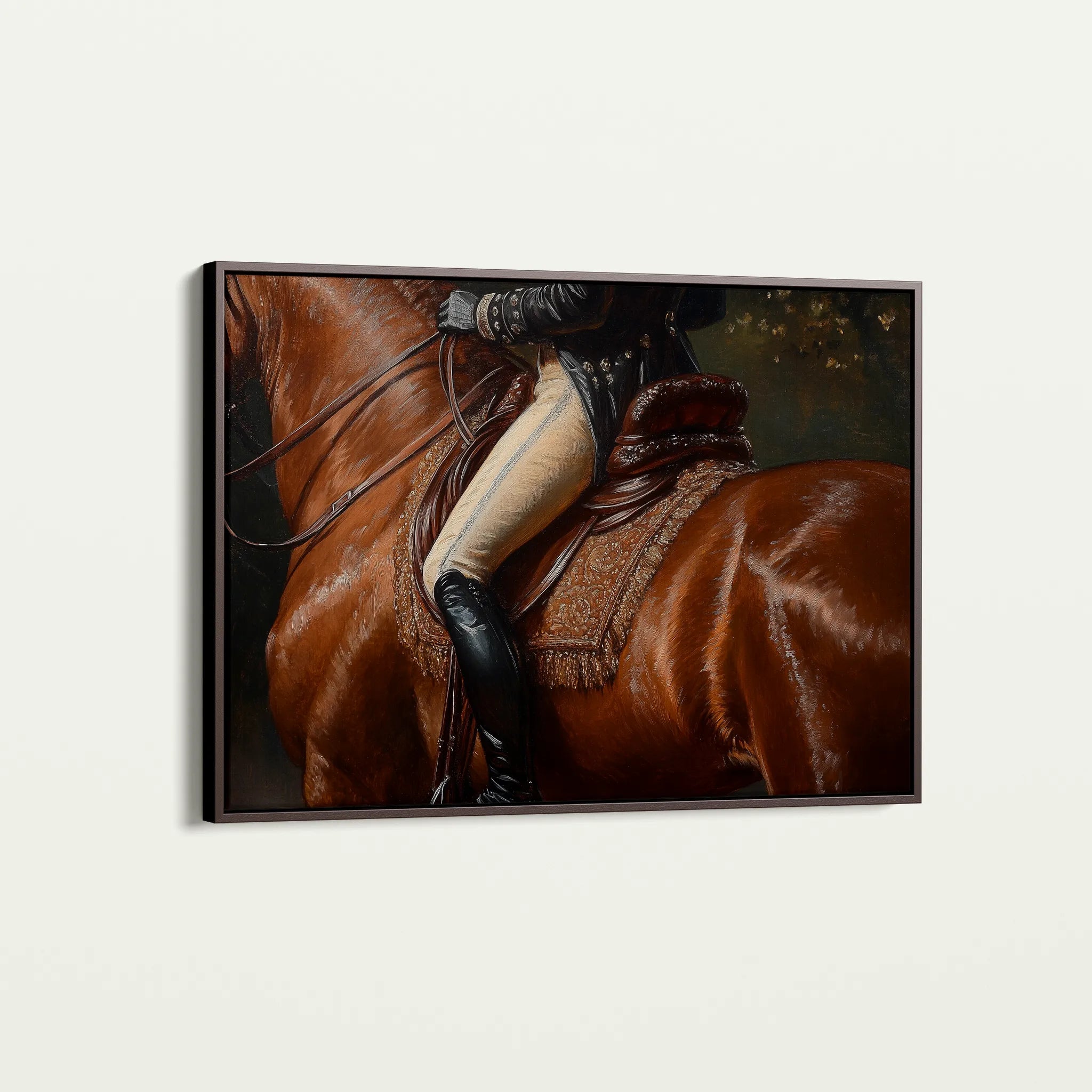 Classic 061 Canvas Art 60 x 40 cm / Black