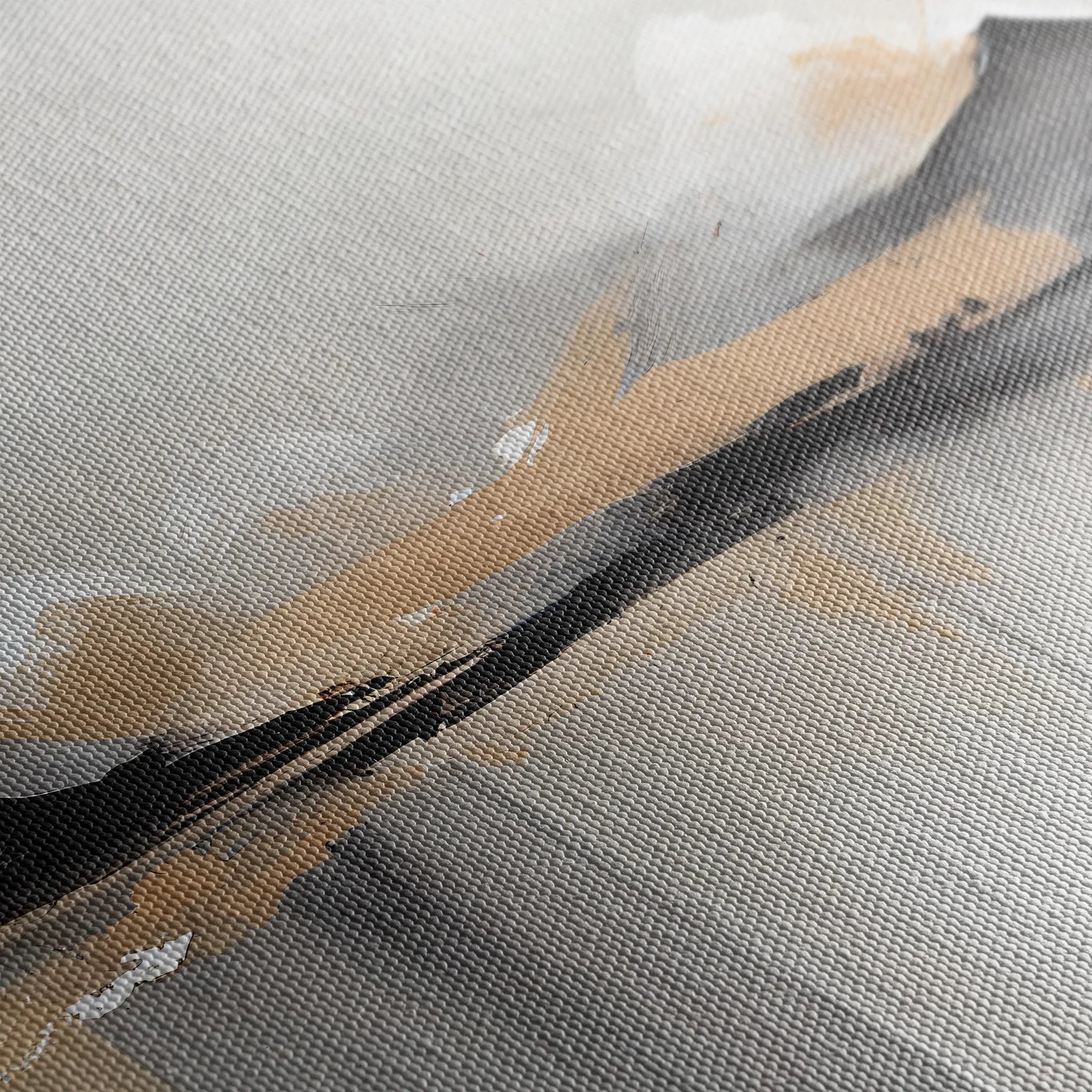 Landscape 062 Canvas Art 60 x 40 cm / Black