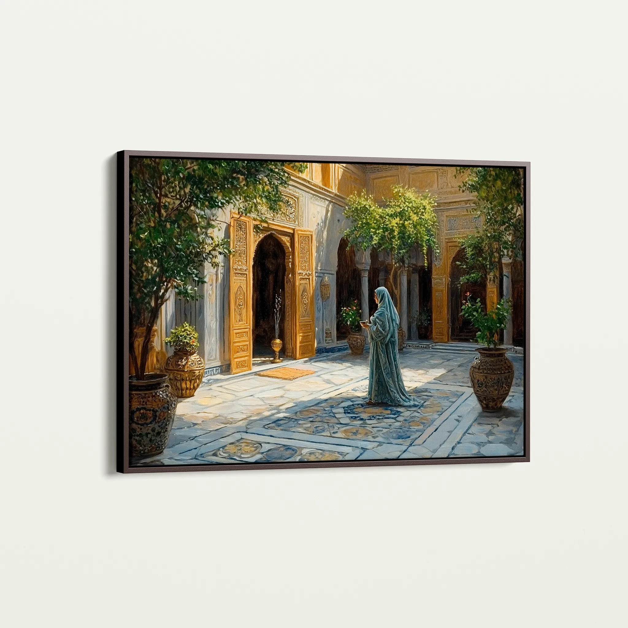 Orientalist 062 Canvas Art 60 x 40 cm / Black