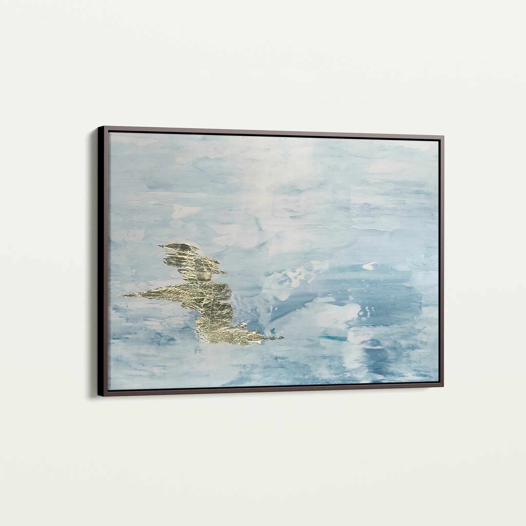 Abstract 063 Canvas Art 60 x 40 cm / Black