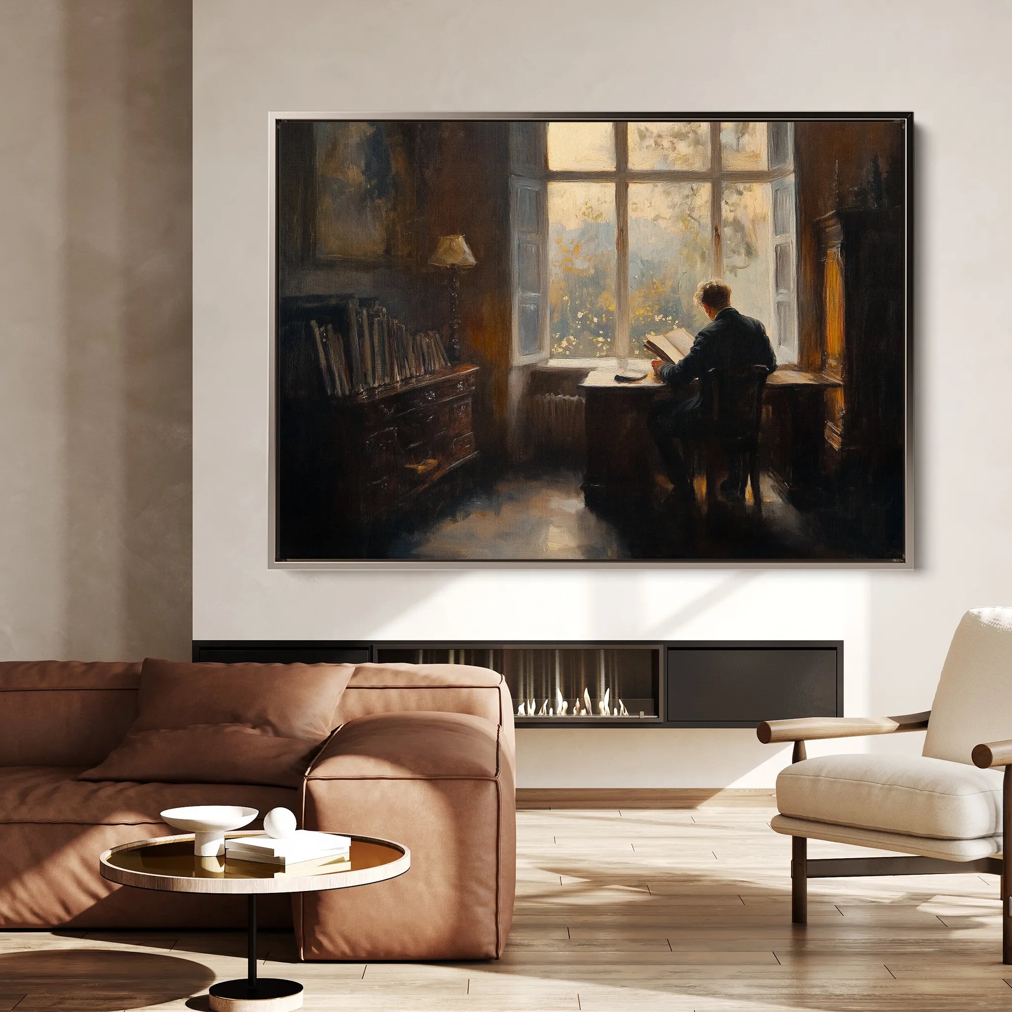 Classic 063 Canvas Art 60 x 40 cm / Black