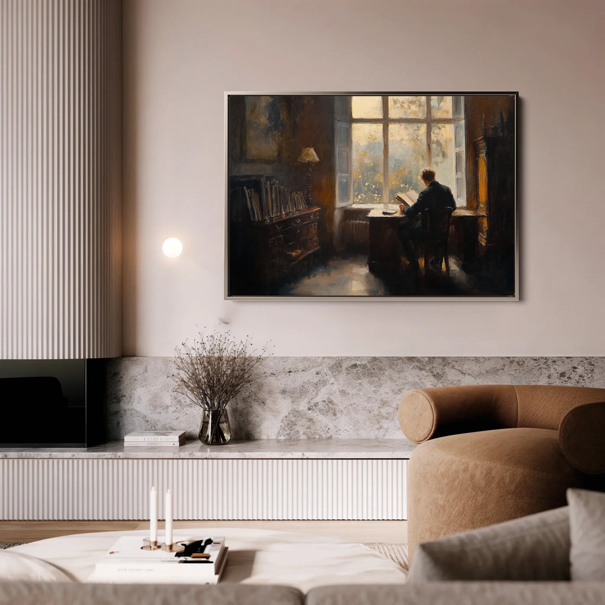 Classic 063 Canvas Art 60 x 40 cm / Black