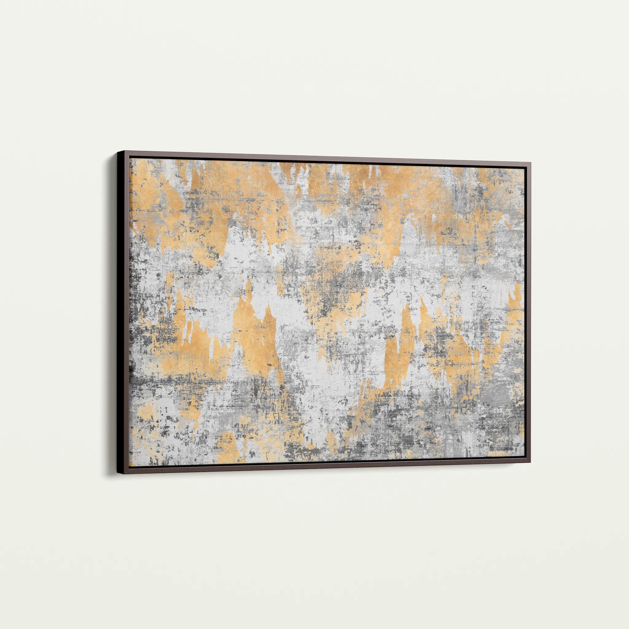 Abstract 064 Canvas Art 60 x 40 cm / Black
