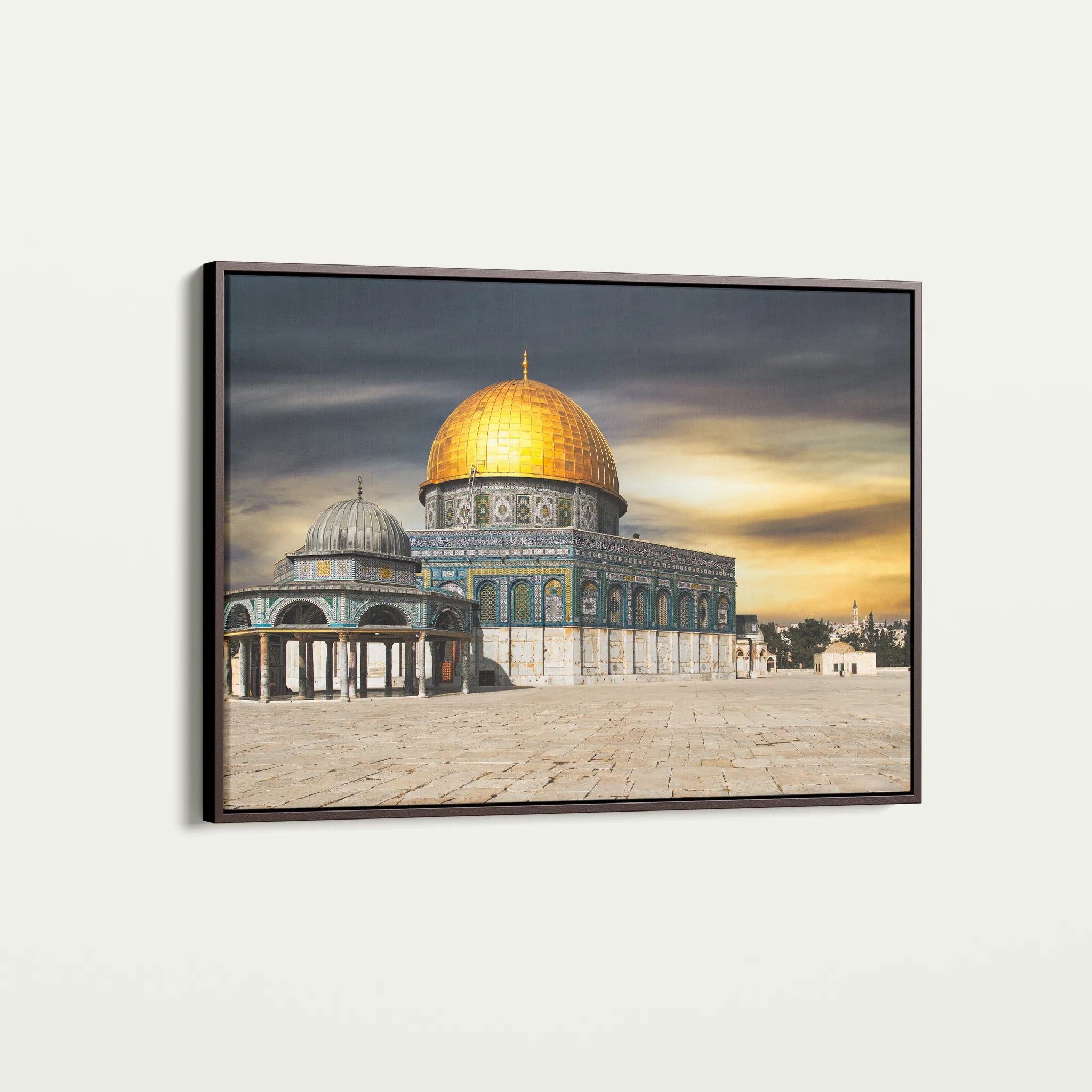 Palestine 064 Canvas Art 60 x 40 cm / Black