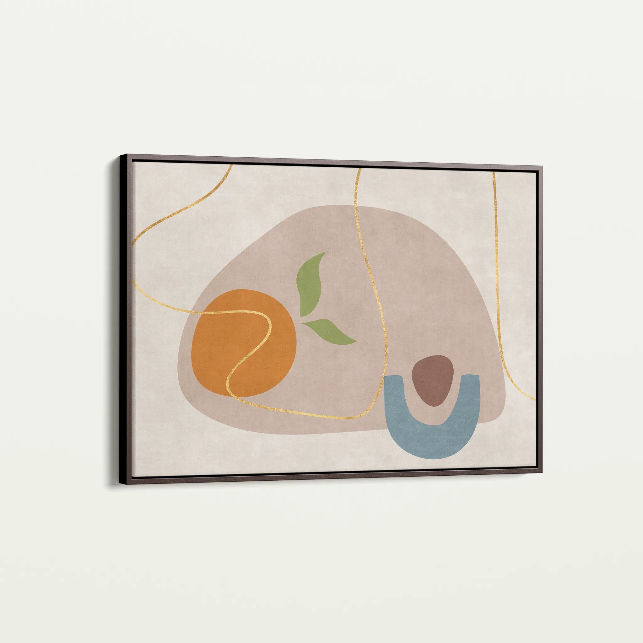 Boho 065 Canvas Art 60 x 40 cm / Black
