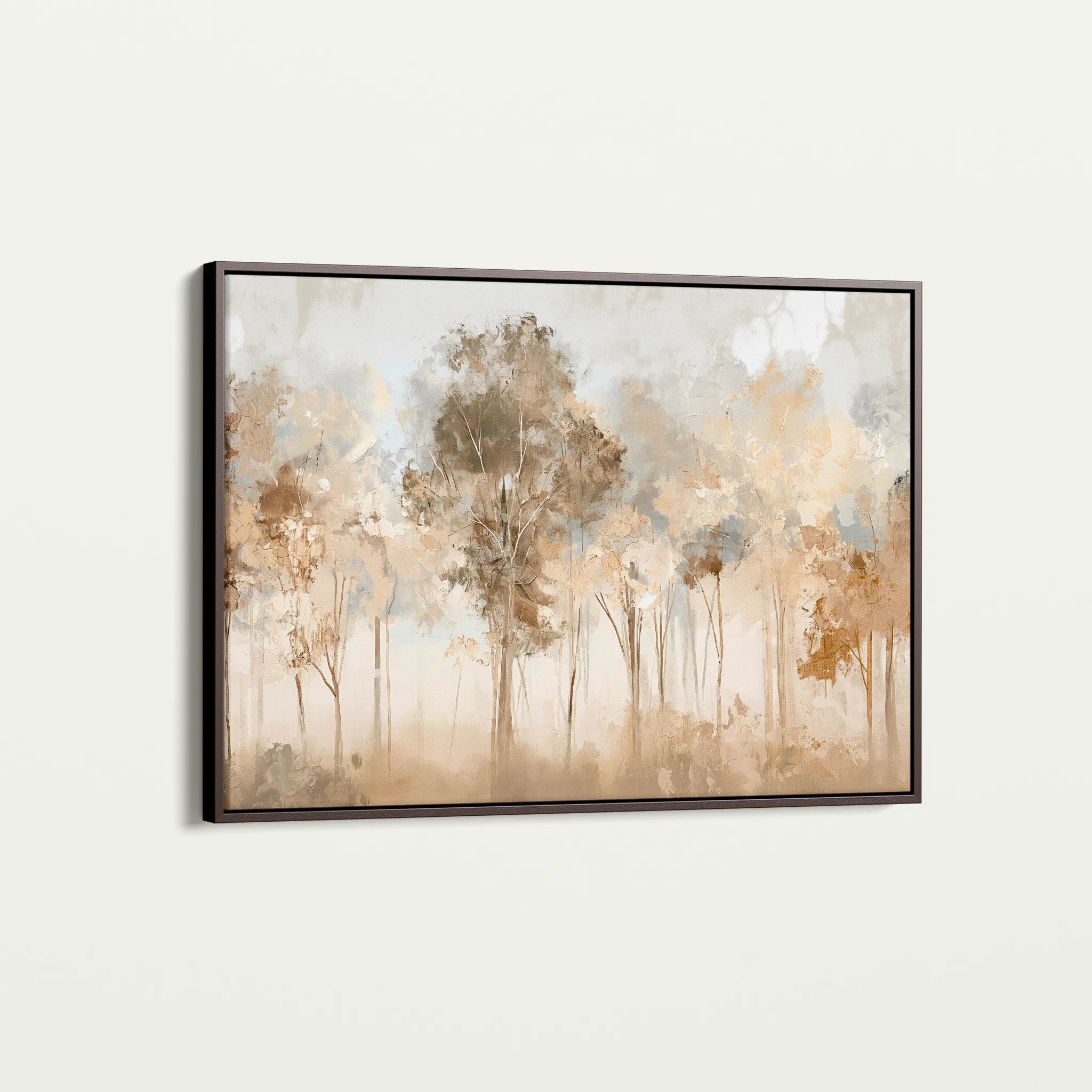 Floral 065 Canvas Art 60 x 40 cm / Black