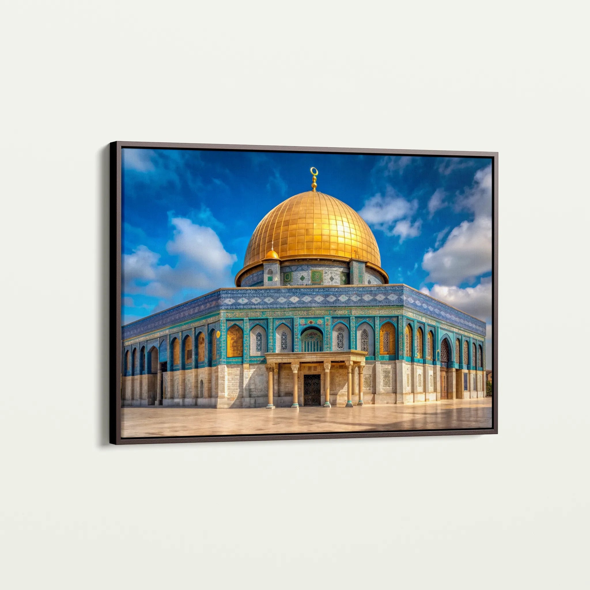 Palestine 065 Canvas Art 60 x 40 cm / Black