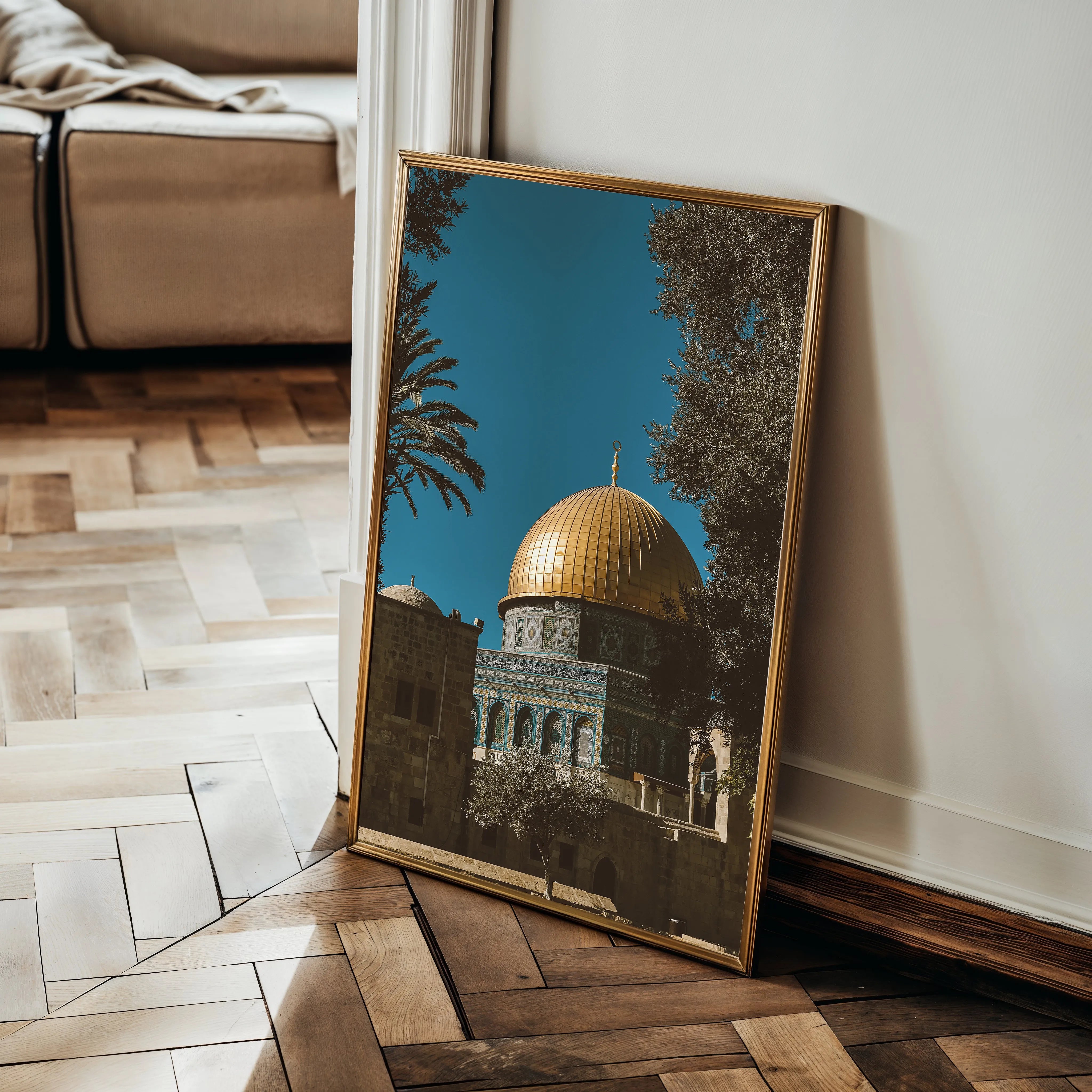 Palestine 066 Canvas Art 60 x 40 cm / Black