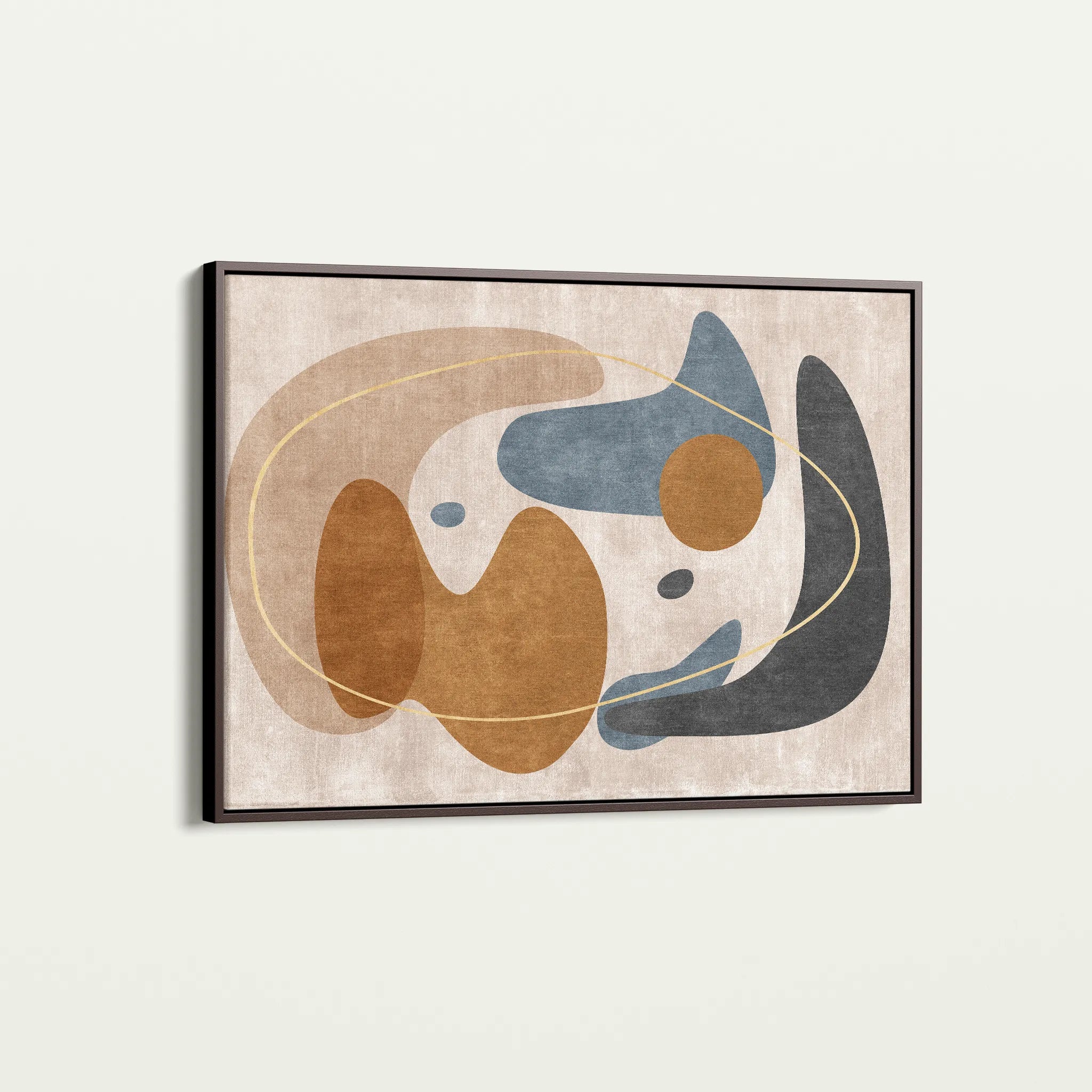 Boho 067 Canvas Art 60 x 40 cm / Black