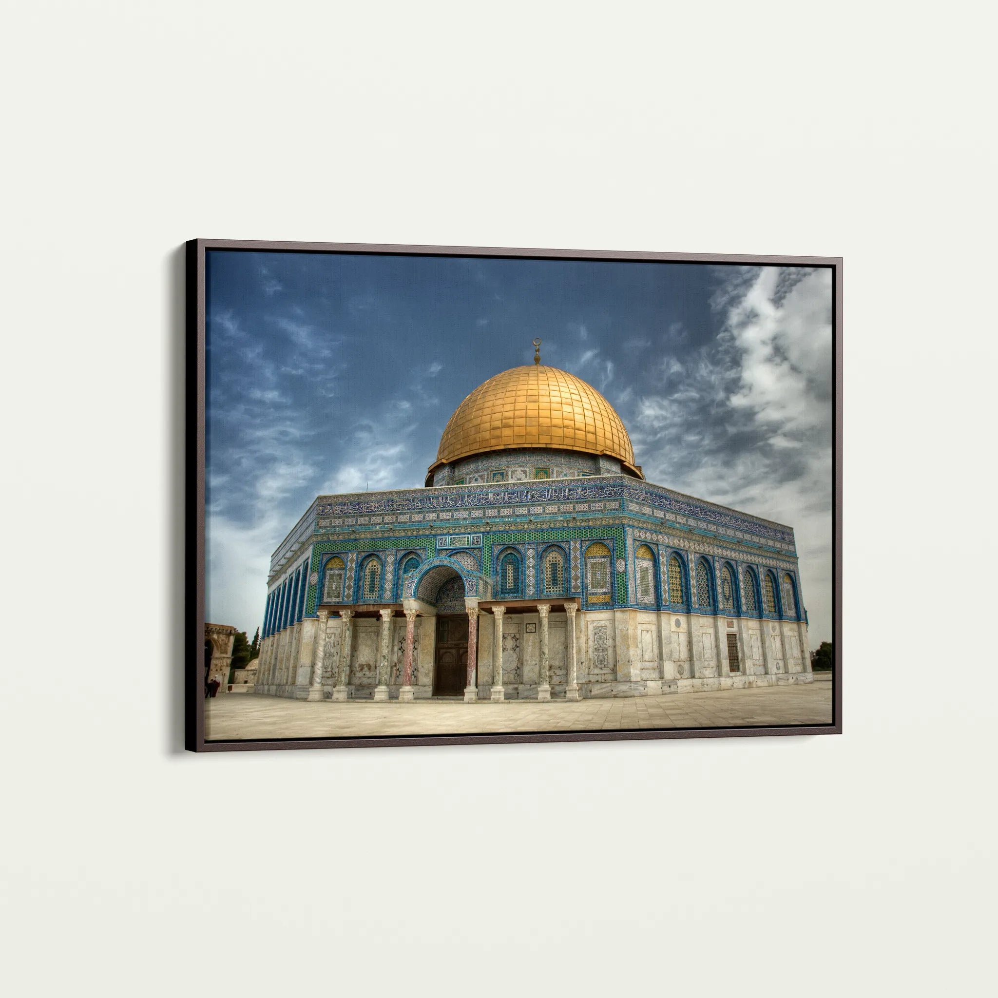 Palestine 067 Canvas Art 60 x 40 cm / Black
