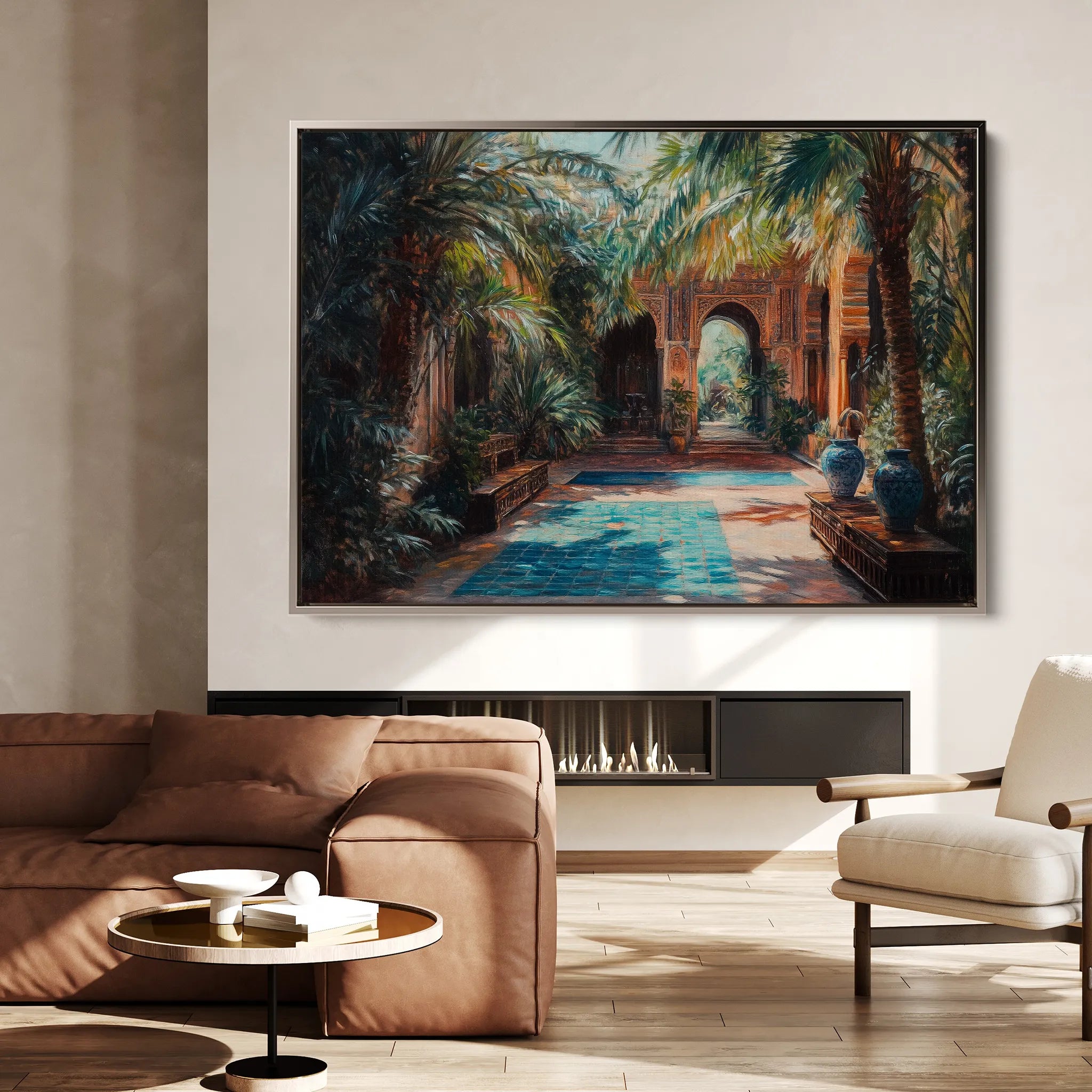 Orientalist 068 Canvas Art 60 x 40 cm / Black