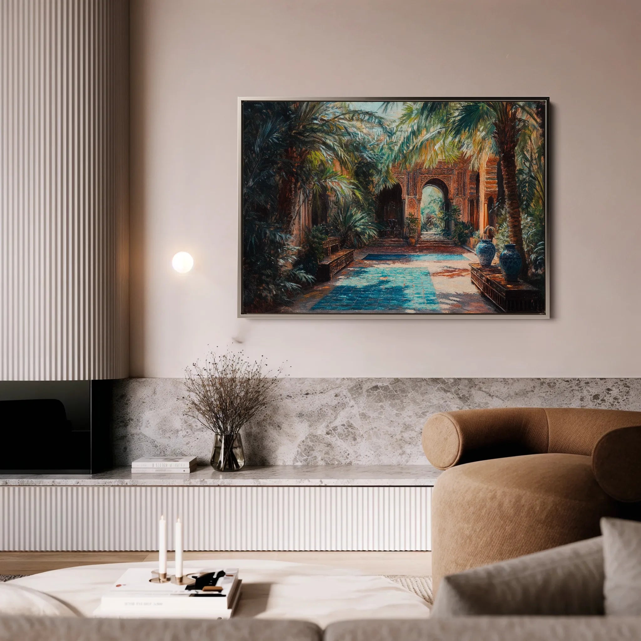Orientalist 068 Canvas Art 60 x 40 cm / Black