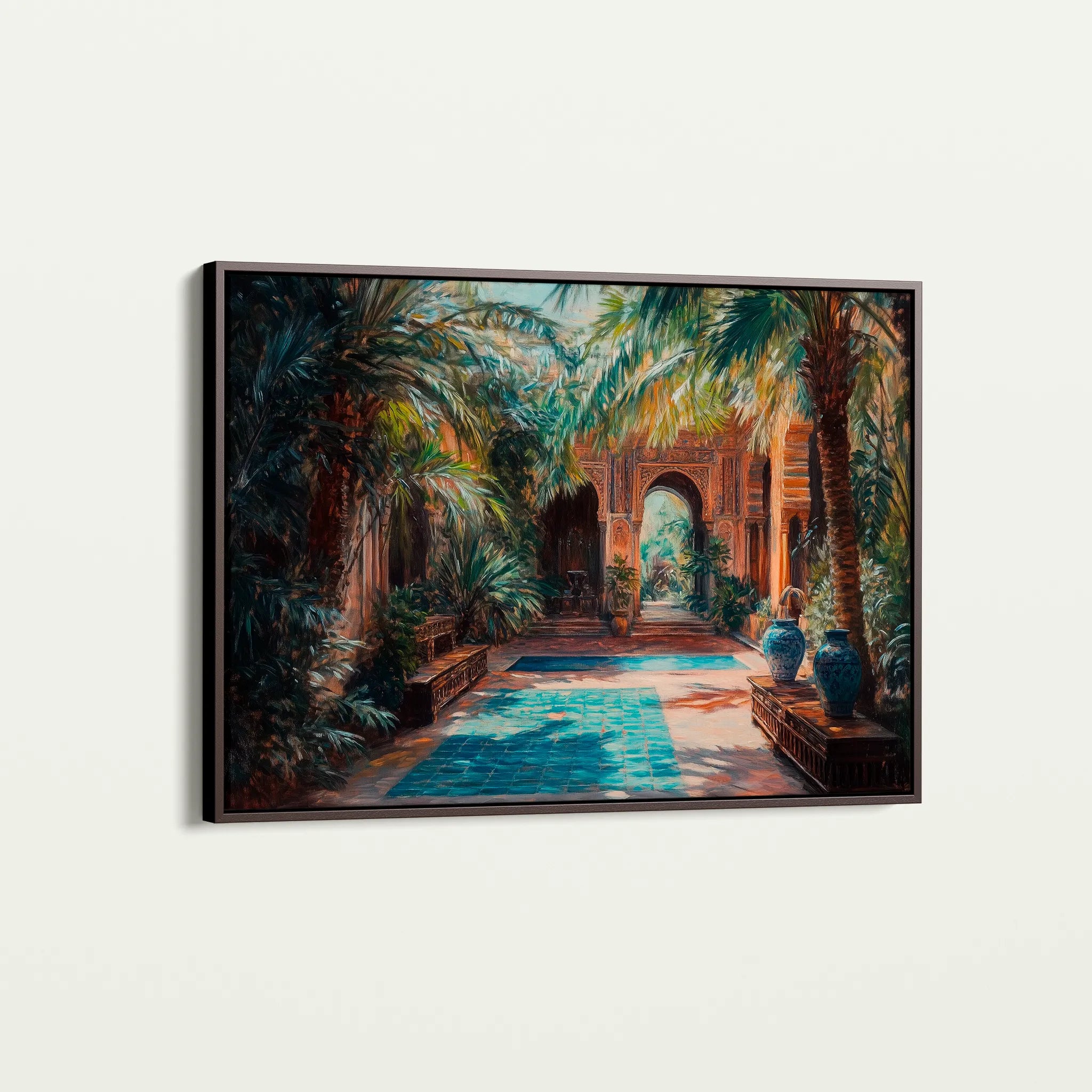 Orientalist 068 Canvas Art 60 x 40 cm / Black