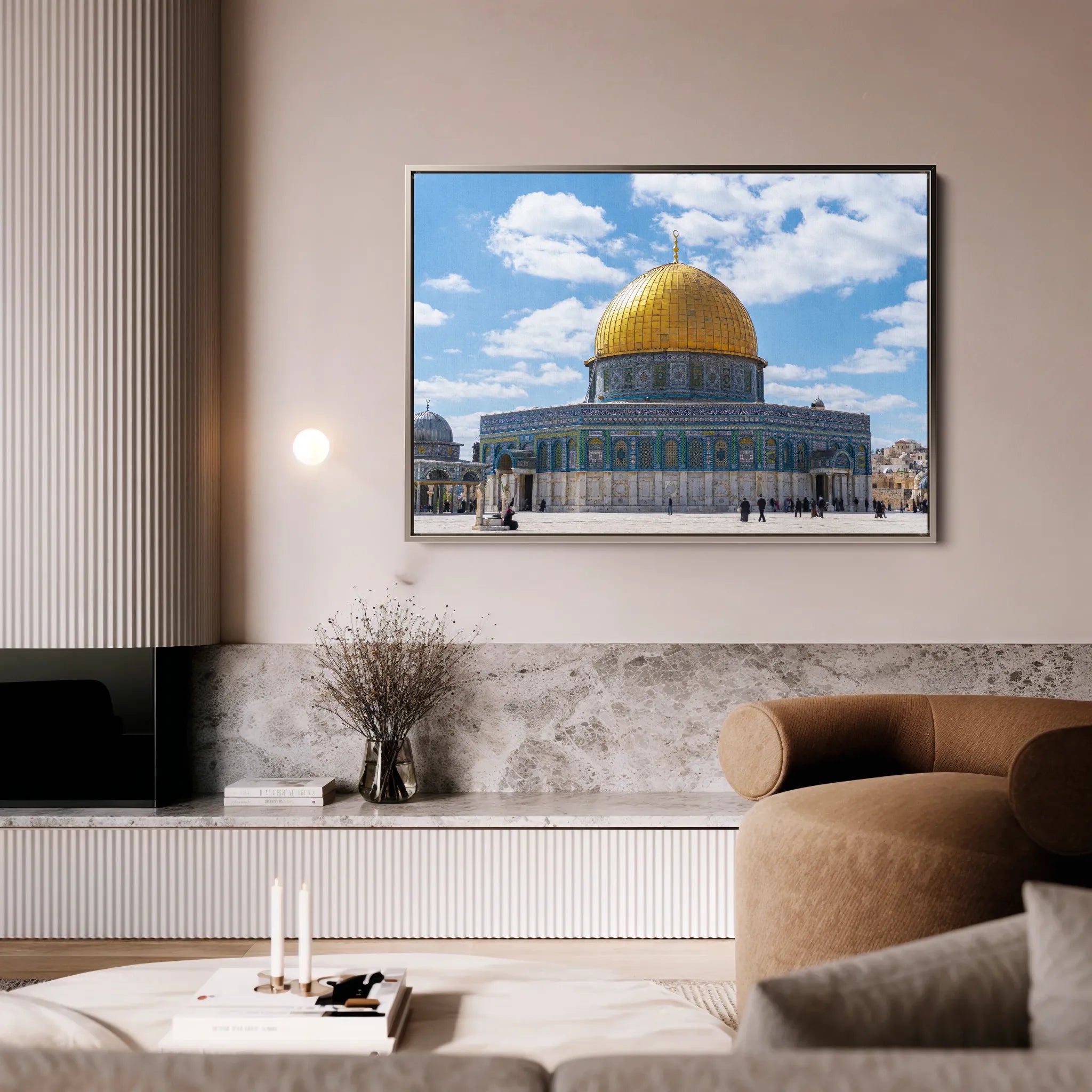 Palestine 068 Canvas Art 60 x 40 cm / Black