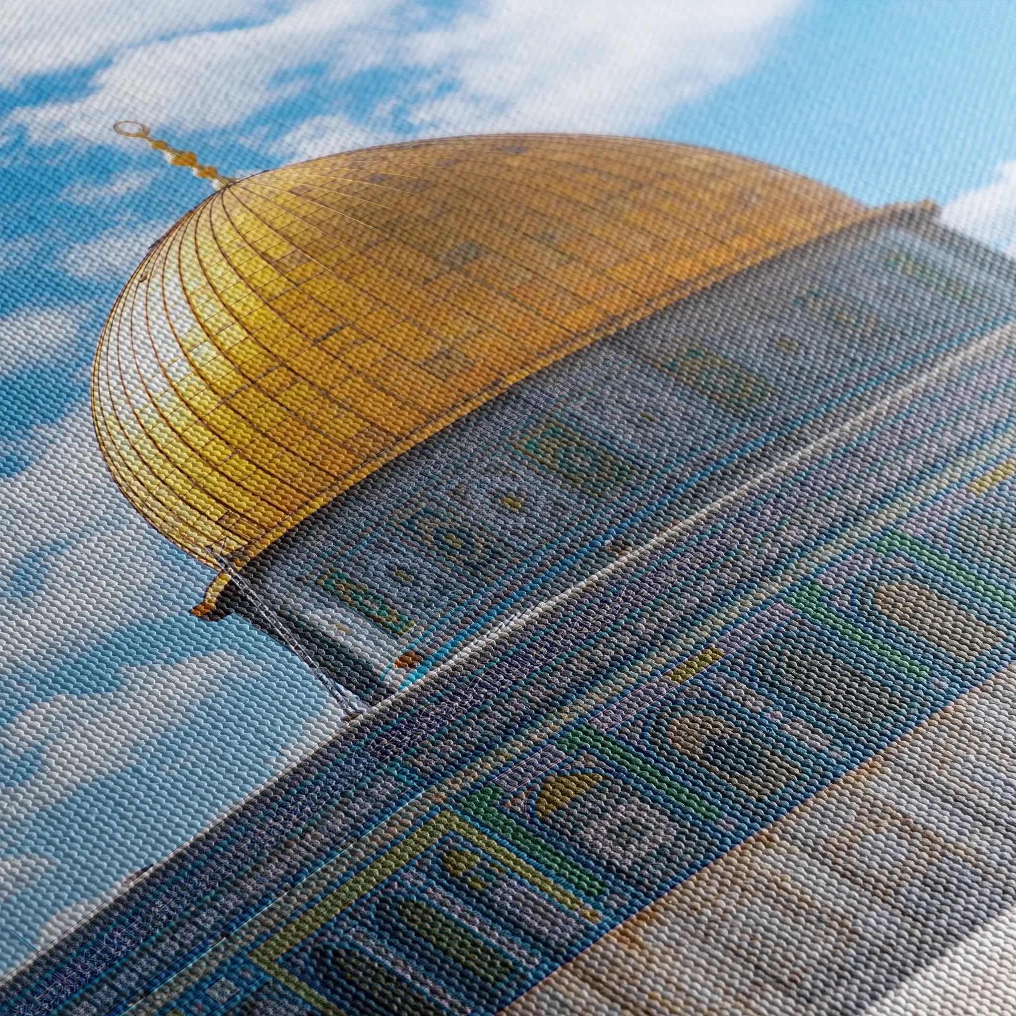 Palestine 068 Canvas Art 60 x 40 cm / Black