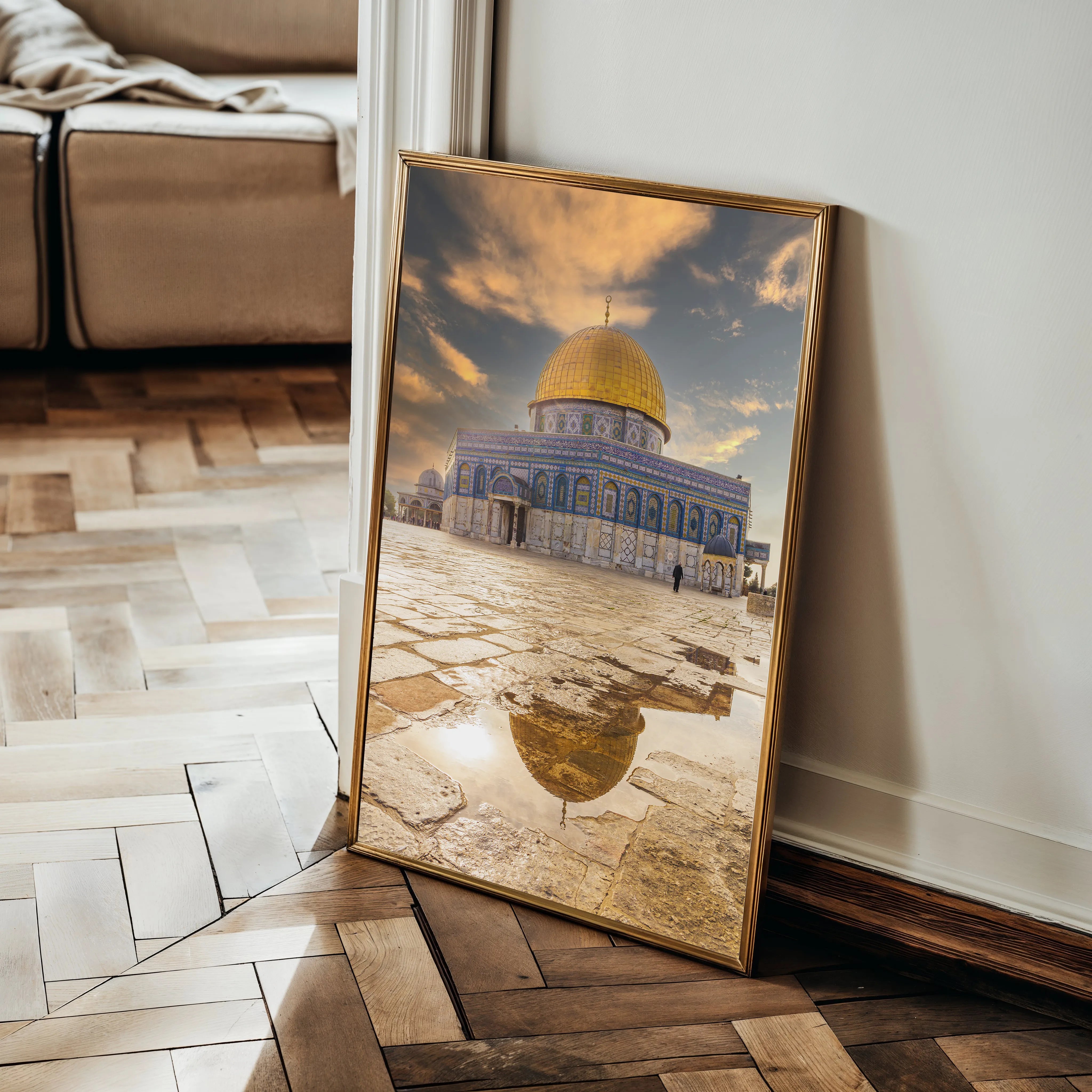 Palestine 069 Canvas Art 60 x 40 cm / Black