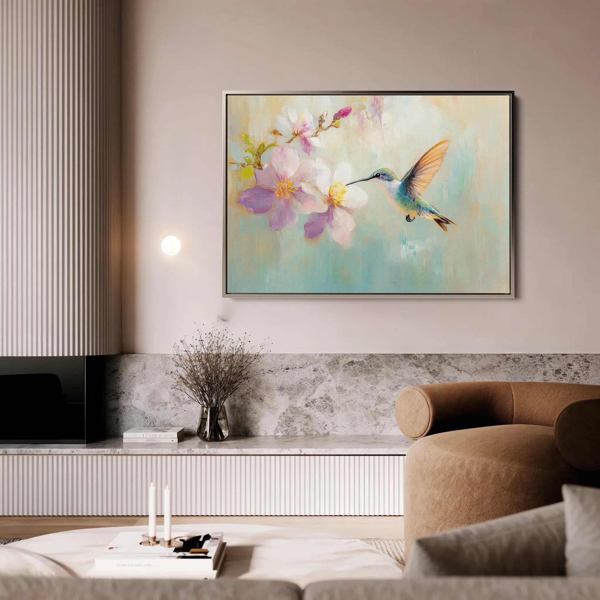 Animals 071 Canvas Art 60 x 40 cm / Black
