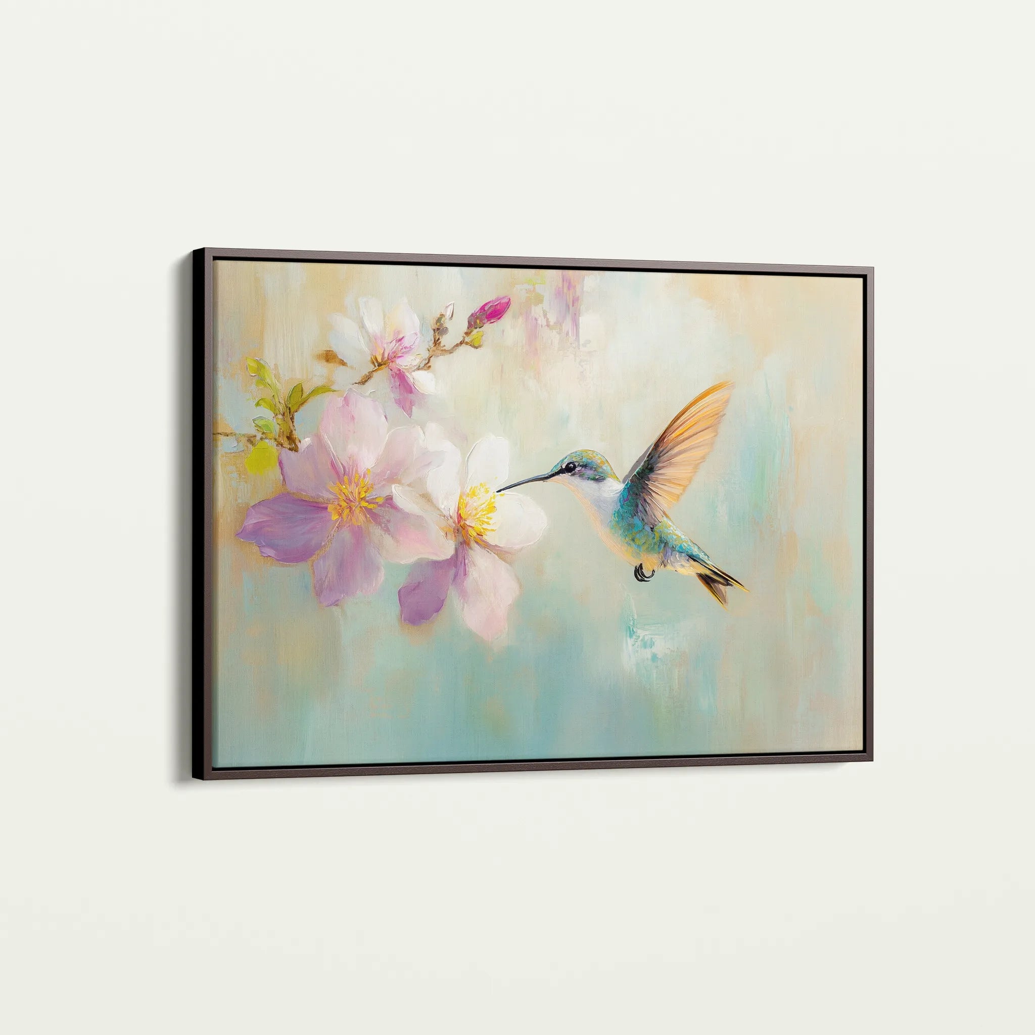 Animals 071 Canvas Art 60 x 40 cm / Black